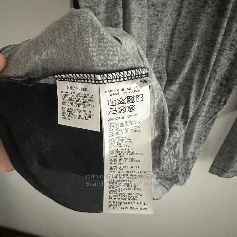 Yohji Yamamoto Yohji Yamamoto Cold Dye Longsleeve Tee. Size US S / EU 44-46 / 1 - 7 Thumbnail