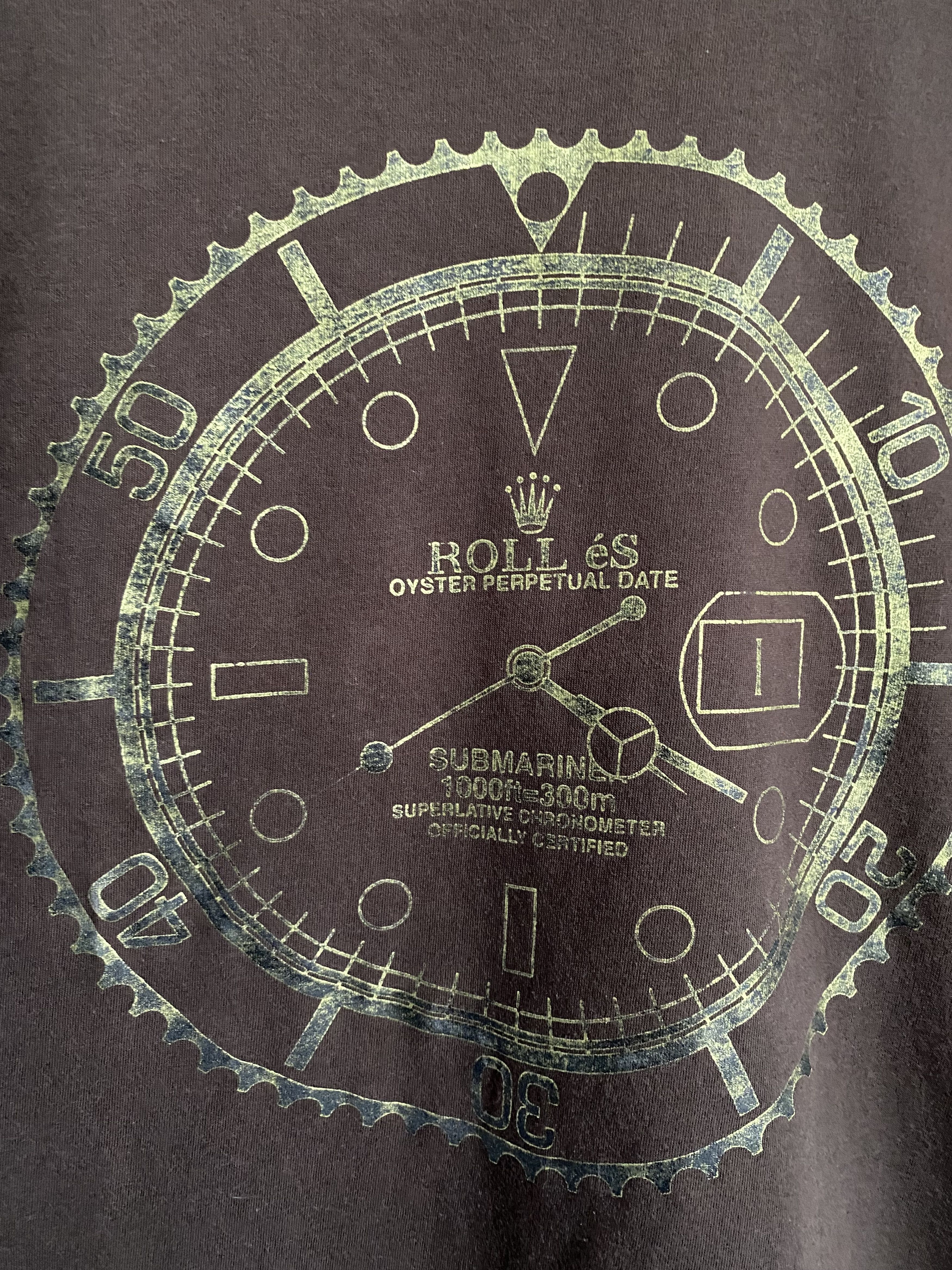 Vintage × eS RARE ES ROLEX Submariner skateboard y2k t-shirt Size US S / EU 44-46 / 1 - 3 Thumbnail