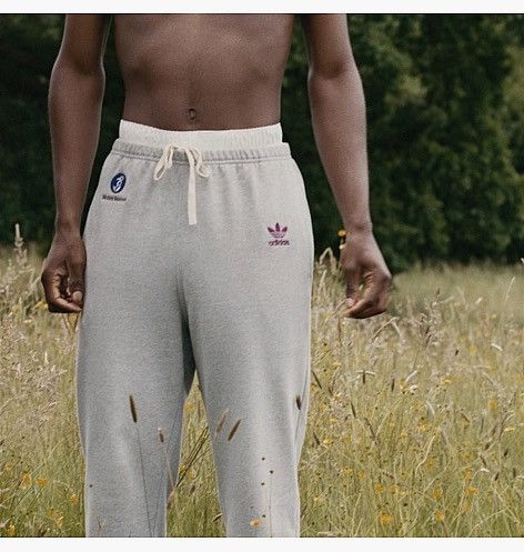 Adidas × Wales Bonner adidas FW21 Cotton Fleece Logo Solid Color Casual Pants XS Size US 28 / EU 44 - 1 Thumbnail