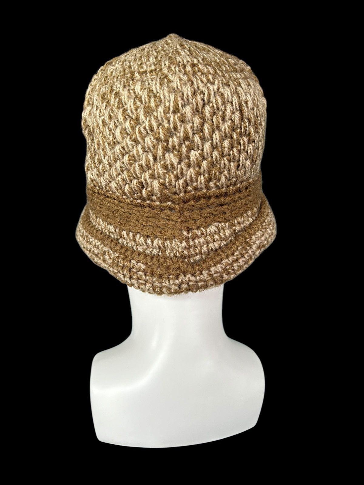 Japanese Brand × Kapital × Vintage Crochet Knitted handmade Bucket Hats Rare ☠️☠️ Size ONE SIZE - 3 Thumbnail