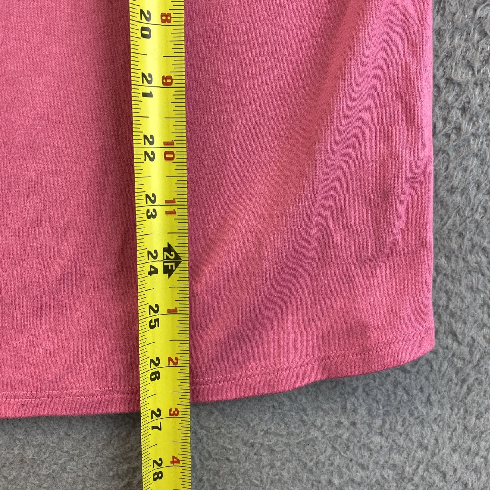 Croft & Barrow Croft & Barrow Shirt Womens XL Pink Long 3/4 Sleeve Round Neck Cotton / 77-55 Size XL / US 12-14 / IT 48-50 - 7 Thumbnail