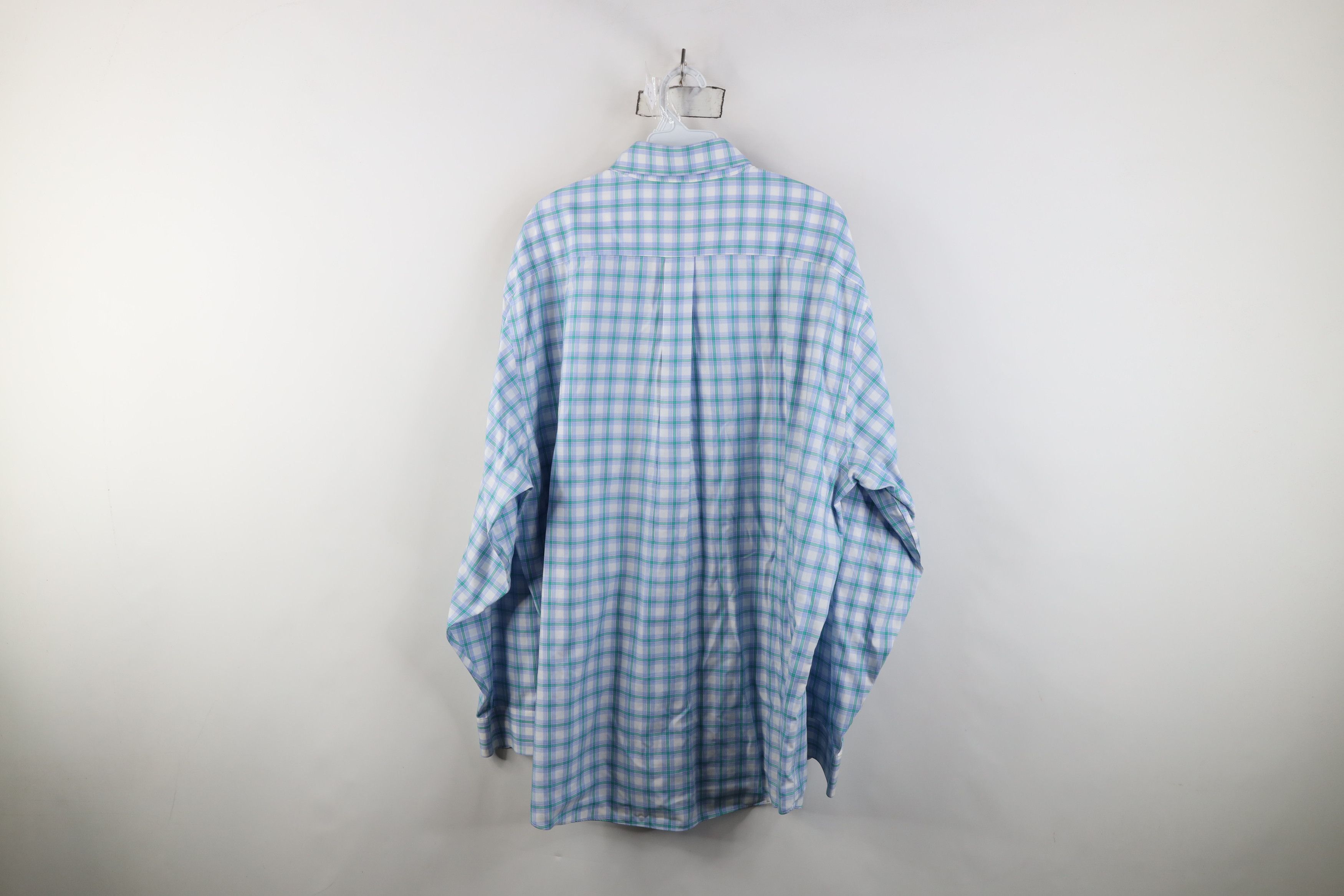 Brooks Brothers Vintage Brooks Brothers Cotton Button Down Shirt Plaid Size US XL / EU 56 / 4 - 10 Thumbnail