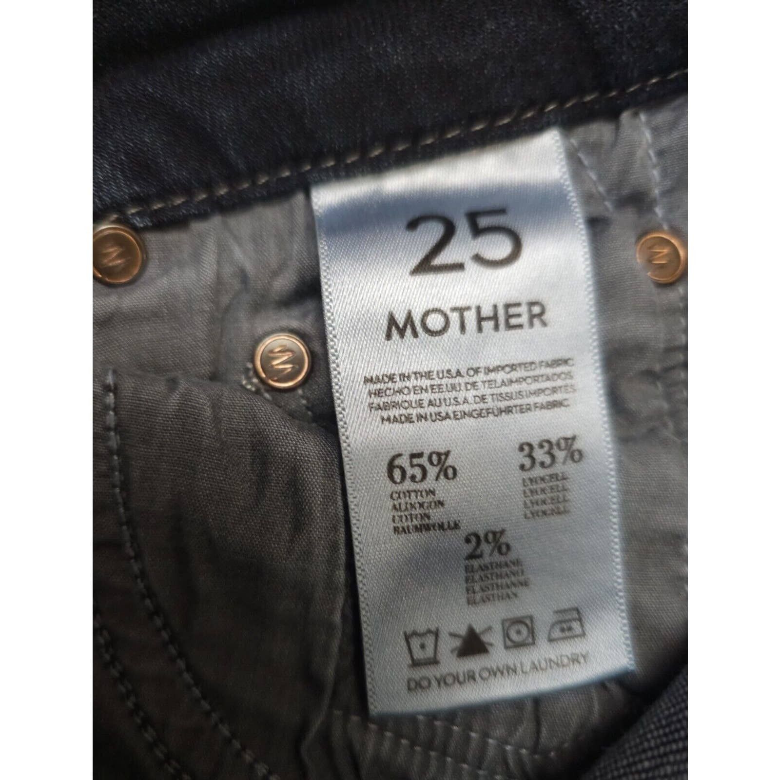 Mother The High Waisted Looker Jeans Coffee, Tea, Or Me 25