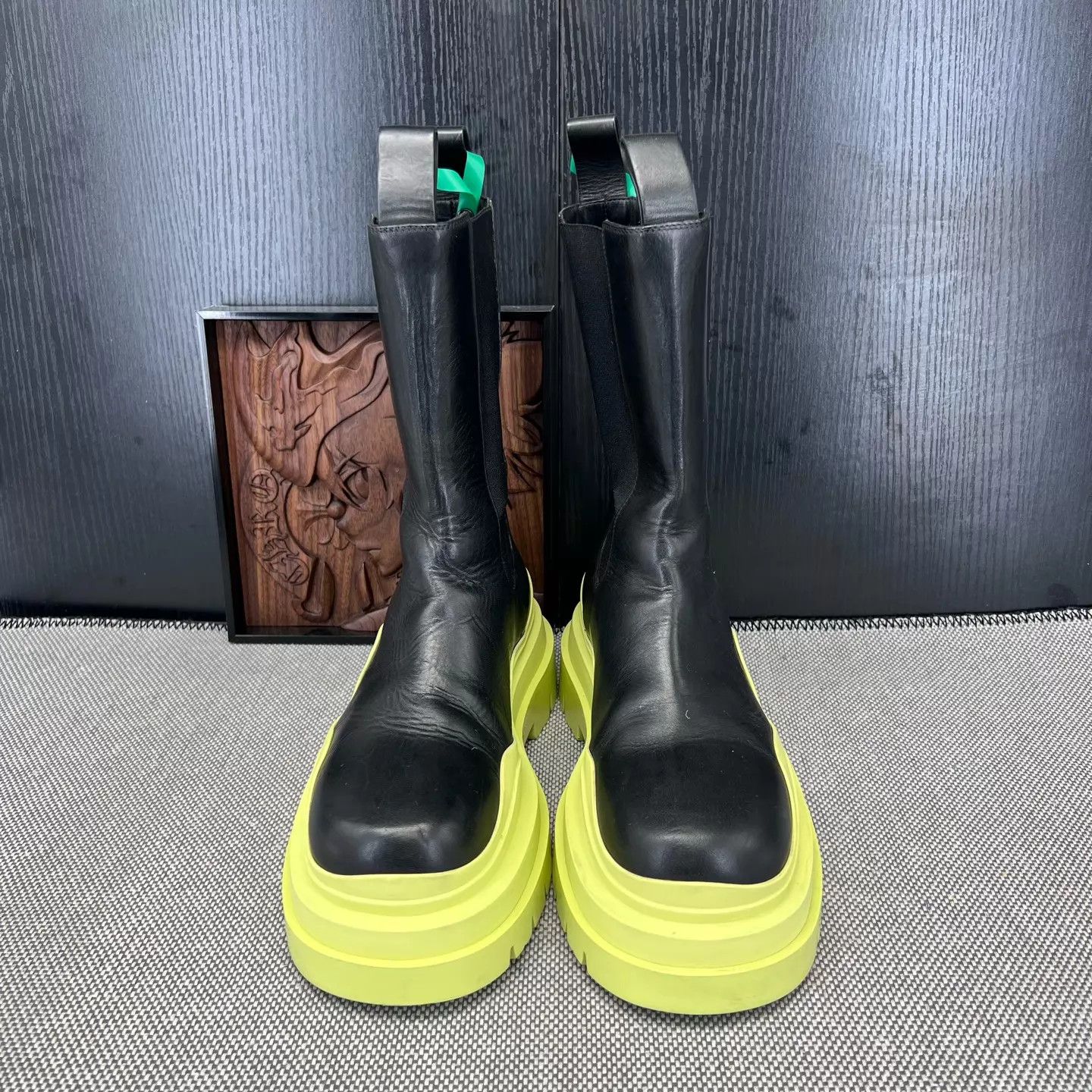 Bottega Veneta bv Chelsea boots Avocado Green size 38 with box Size US 7.5 / IT 37.5 - 4 Thumbnail