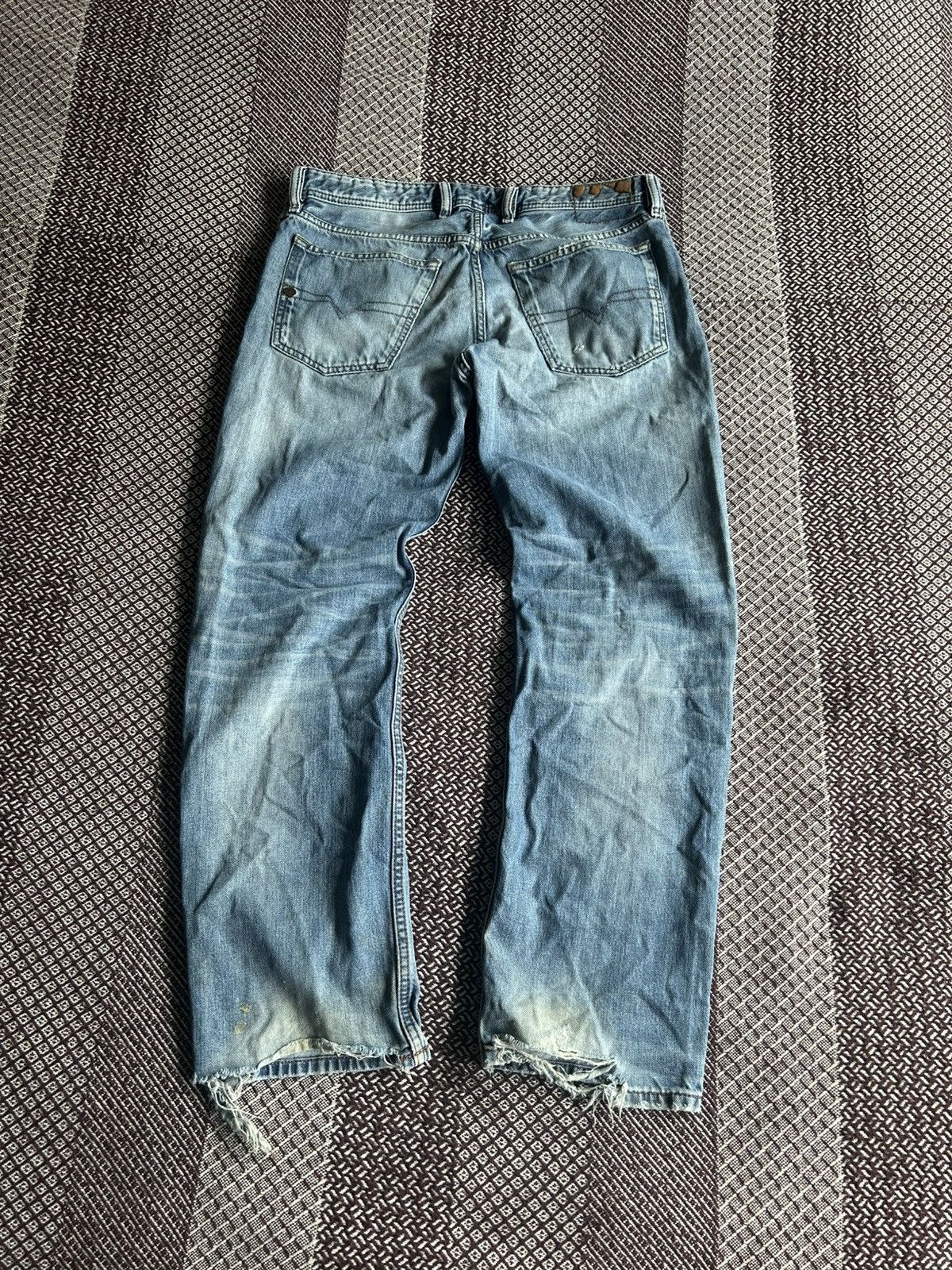 Vintage Vintage Diesel Waykee Denim Jeans Distressed Faded Thrashed Size US 32 / EU 48 - 11 Thumbnail
