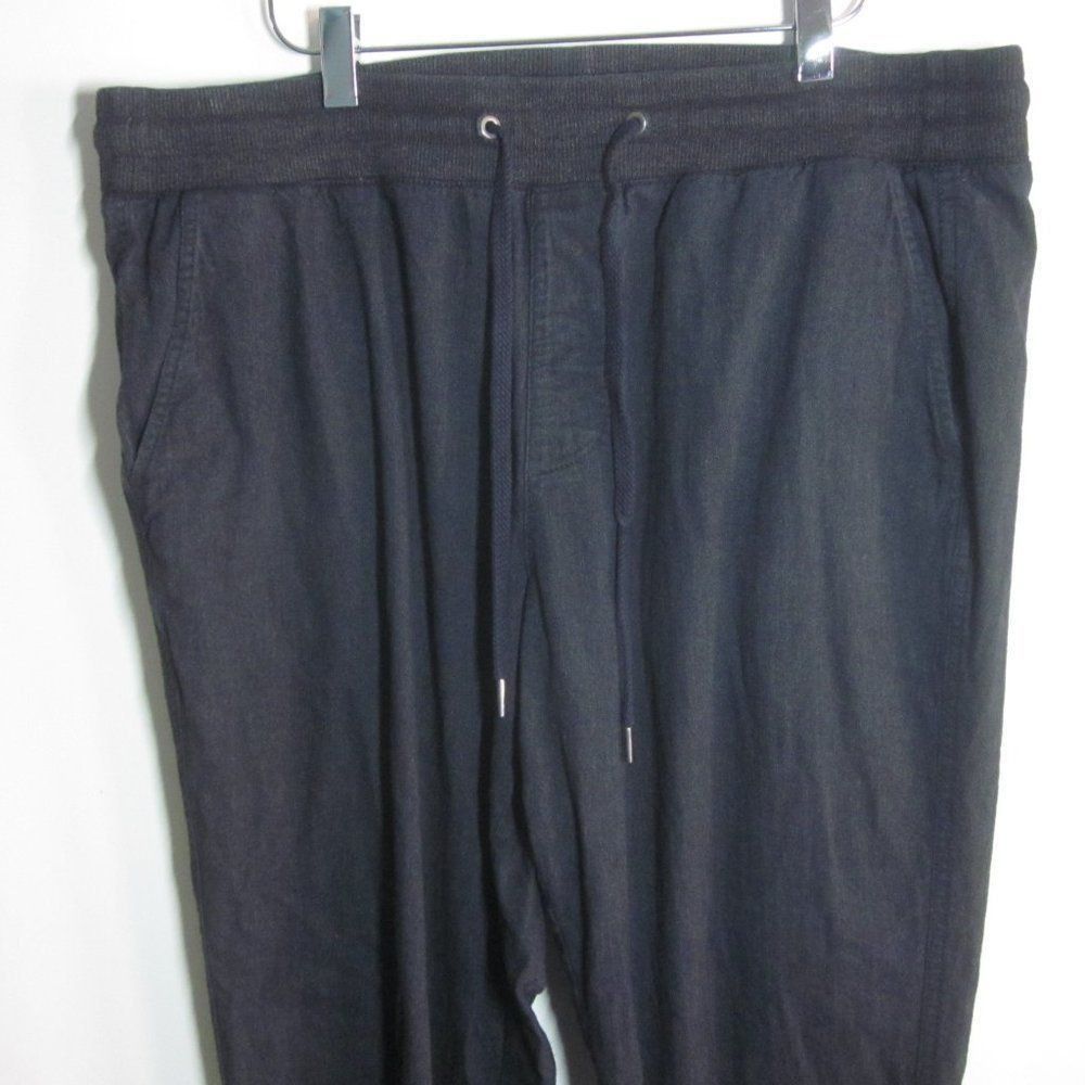 Gap Gap Mens Charcoal Heather Herringbone Jogger Pant Size L Size US 29 - 7 Thumbnail