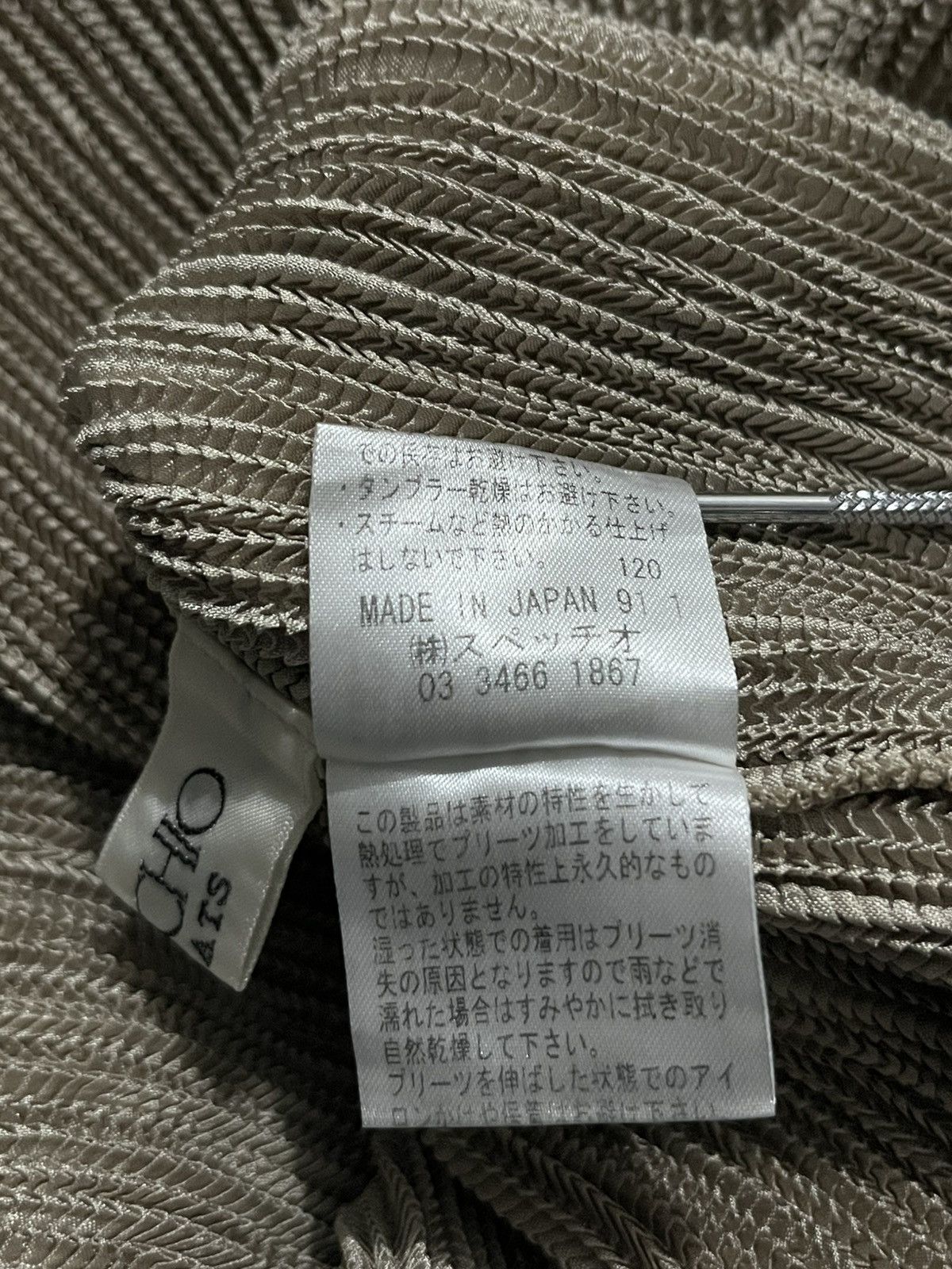 Japanese Brand Specchio Pleats please Size ONE SIZE - 4 Thumbnail
