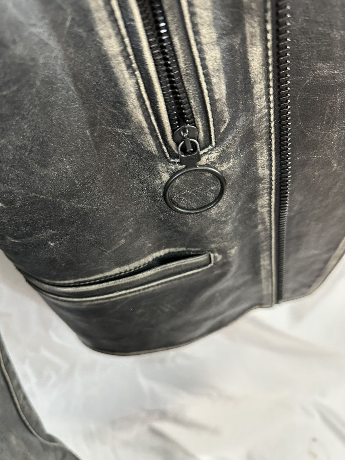 Off-White Off White Leather Jacket Size US M / EU 48-50 / 2 - 22 Thumbnail