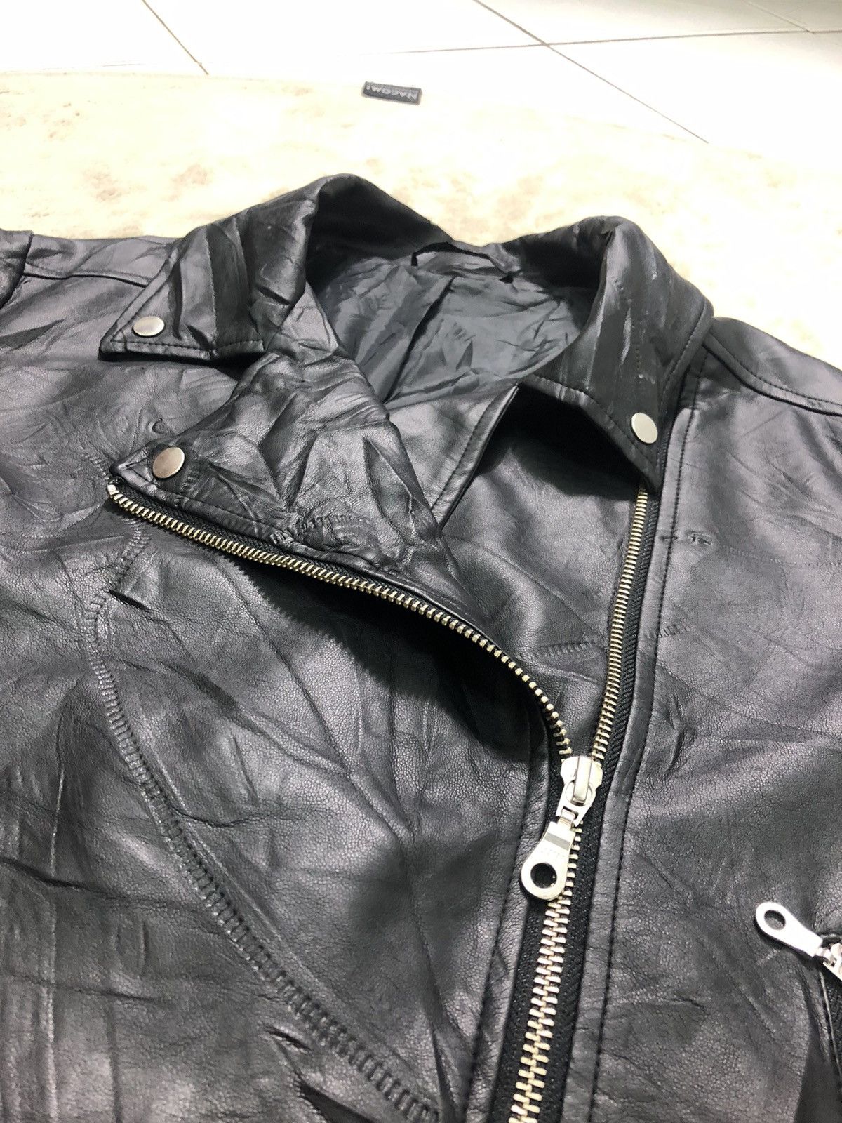 Japanese Brand × Seditionaries Vintage Pvc Leather Crop Jacket Seditionaries Punk Style Size M / US 6-8 / IT 42-44 - 6 Thumbnail
