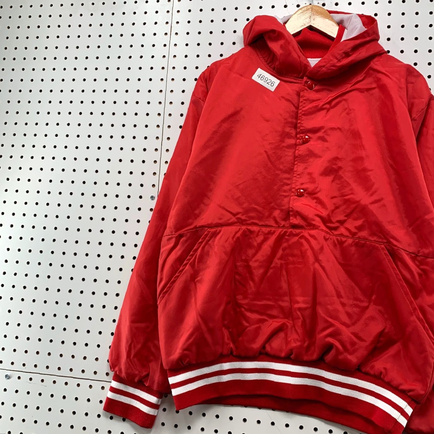 Vintage VINTAGE Don Alleson Windbreaker Pullover Hoodie Arrow Red Large Men Size US L / EU 52-54 / 3 - 5 Thumbnail