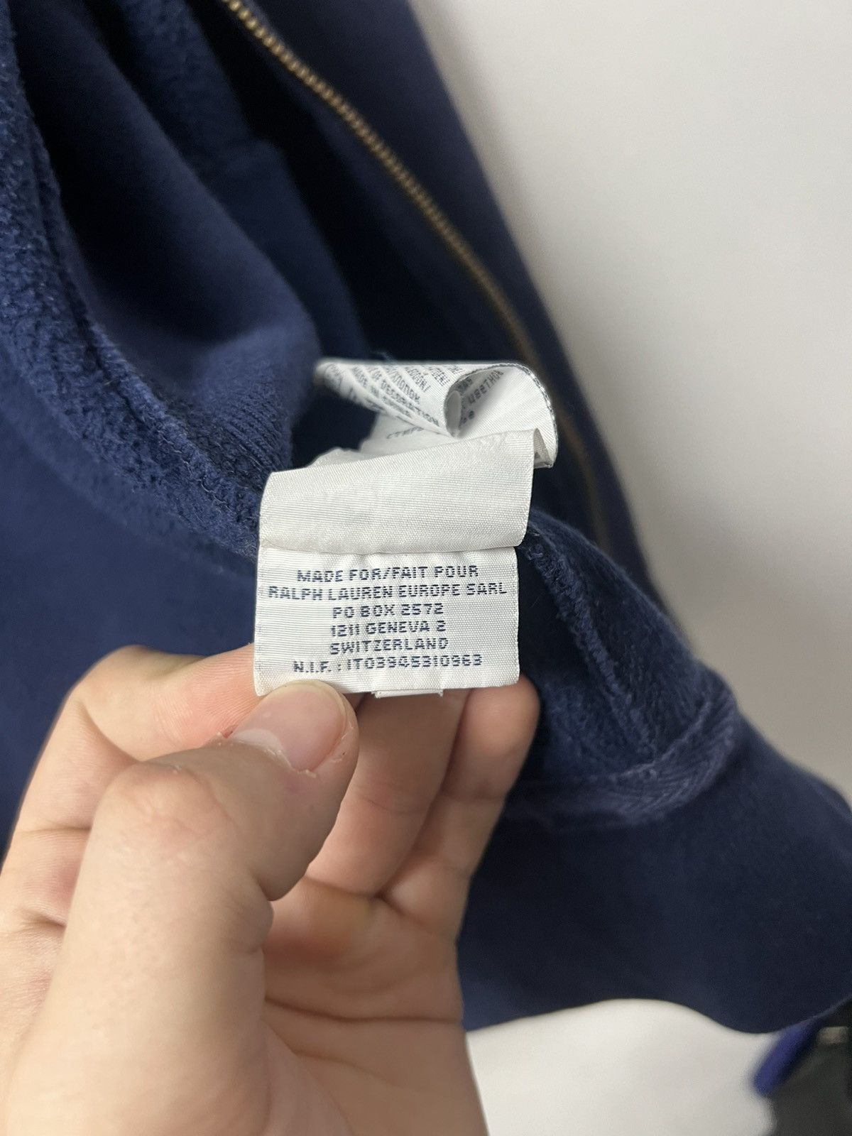Polo Ralph Lauren Vintage Polo Ralph Lauren Zip UP Hoodie Y2K Size US M / EU 48-50 / 2 - 7 Thumbnail