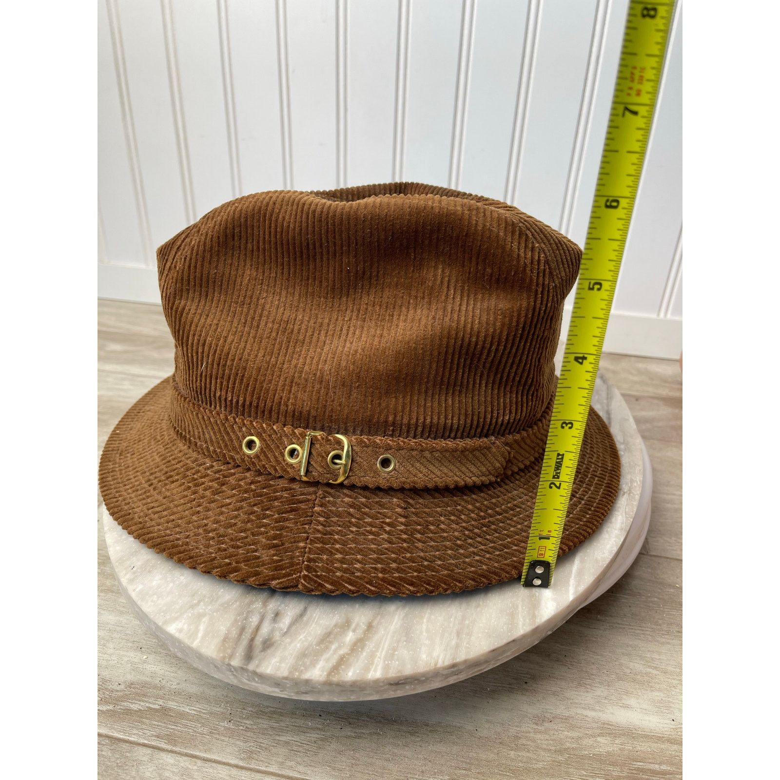 Kangol Kangol Vintage USA Made Corduroy Lined Bucket Hat Medium Size ONE SIZE - 8 Thumbnail