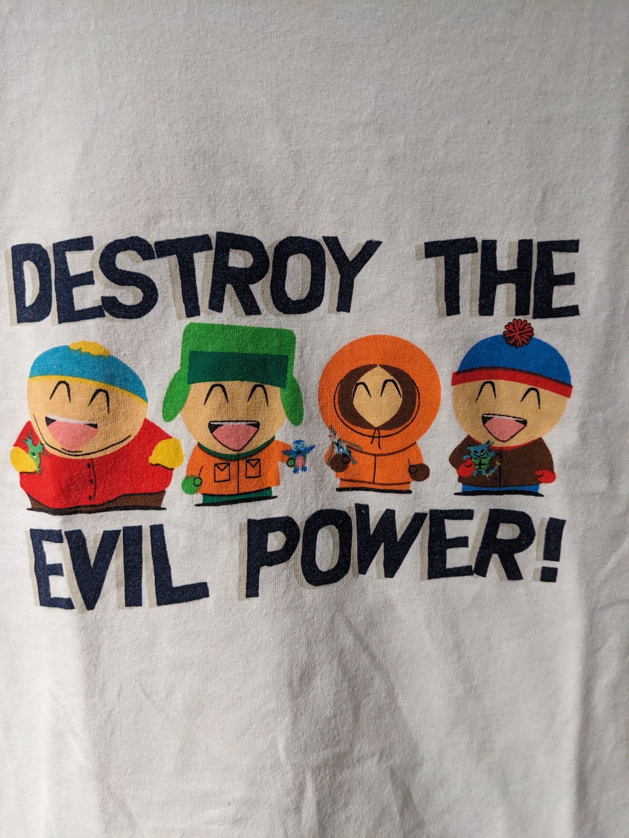 Cartoon Network × Vintage Vintage 1999 South Park Chinpokomon Pokemon Parody T-Shirt Size US M / EU 48-50 / 2 - 2 Thumbnail