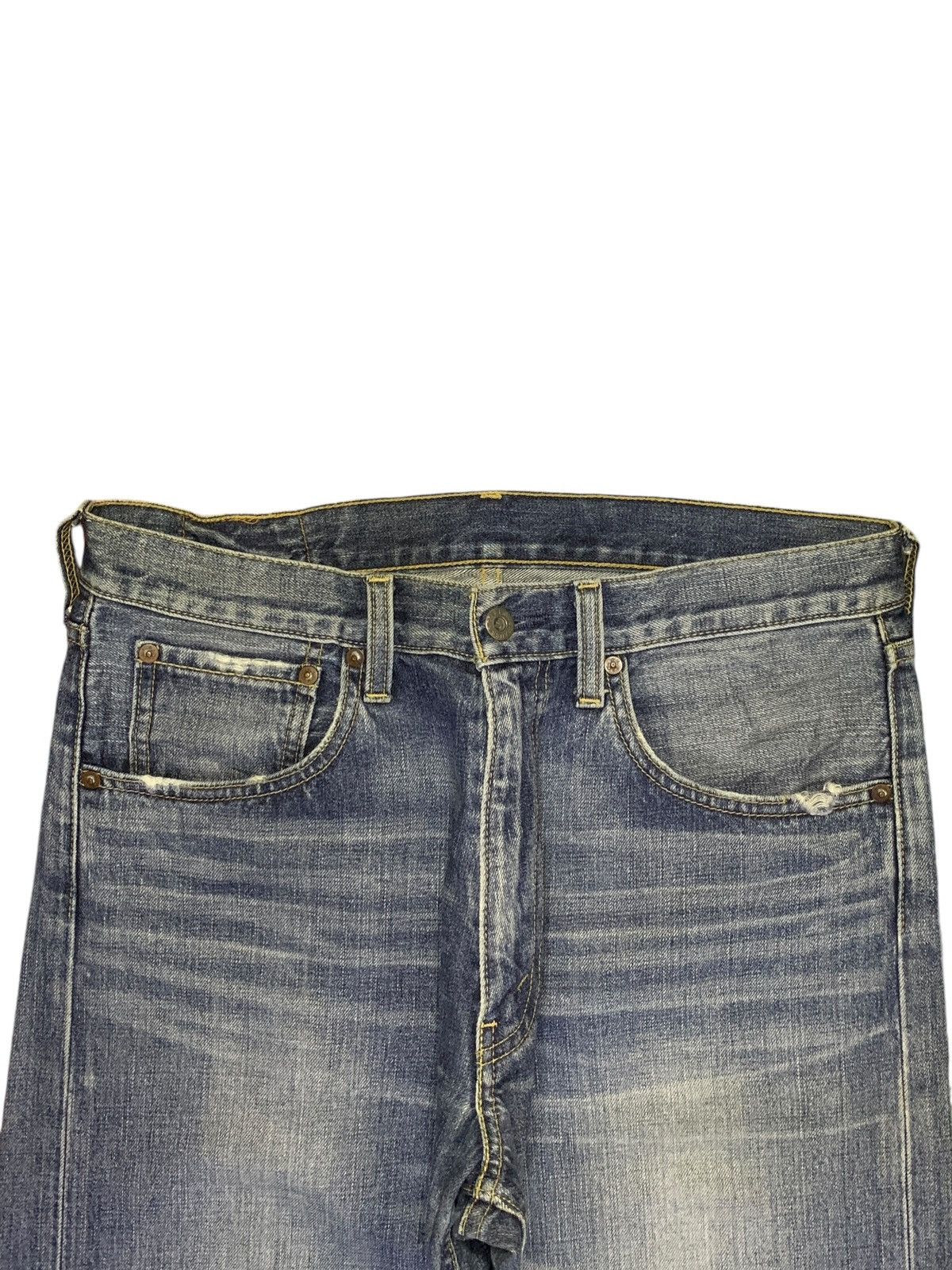 Levi's Vintage 90s Levis 503 Faded Wash Distressed Baggy Jeans Size US 31 - 4 Thumbnail