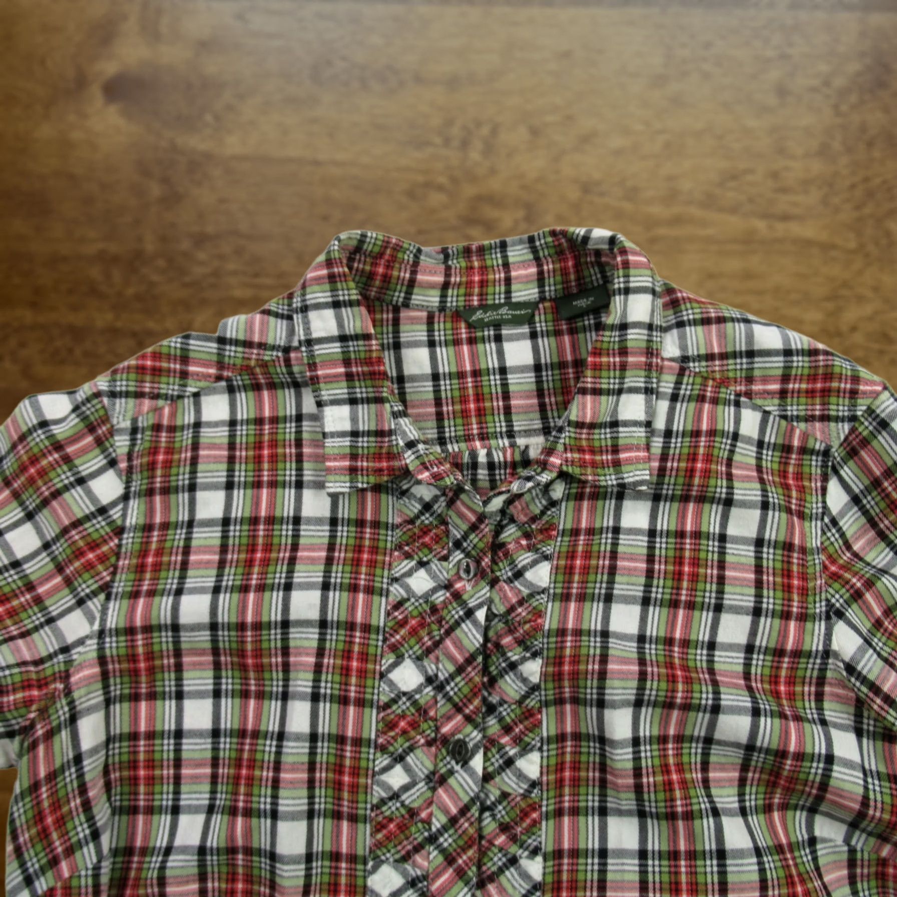 Eddie Bauer Eddie Bauer Shirt Womens Small Long Sleeve Casual Button Up Plaid Size S / US 4 / IT 40 - 1 Thumbnail