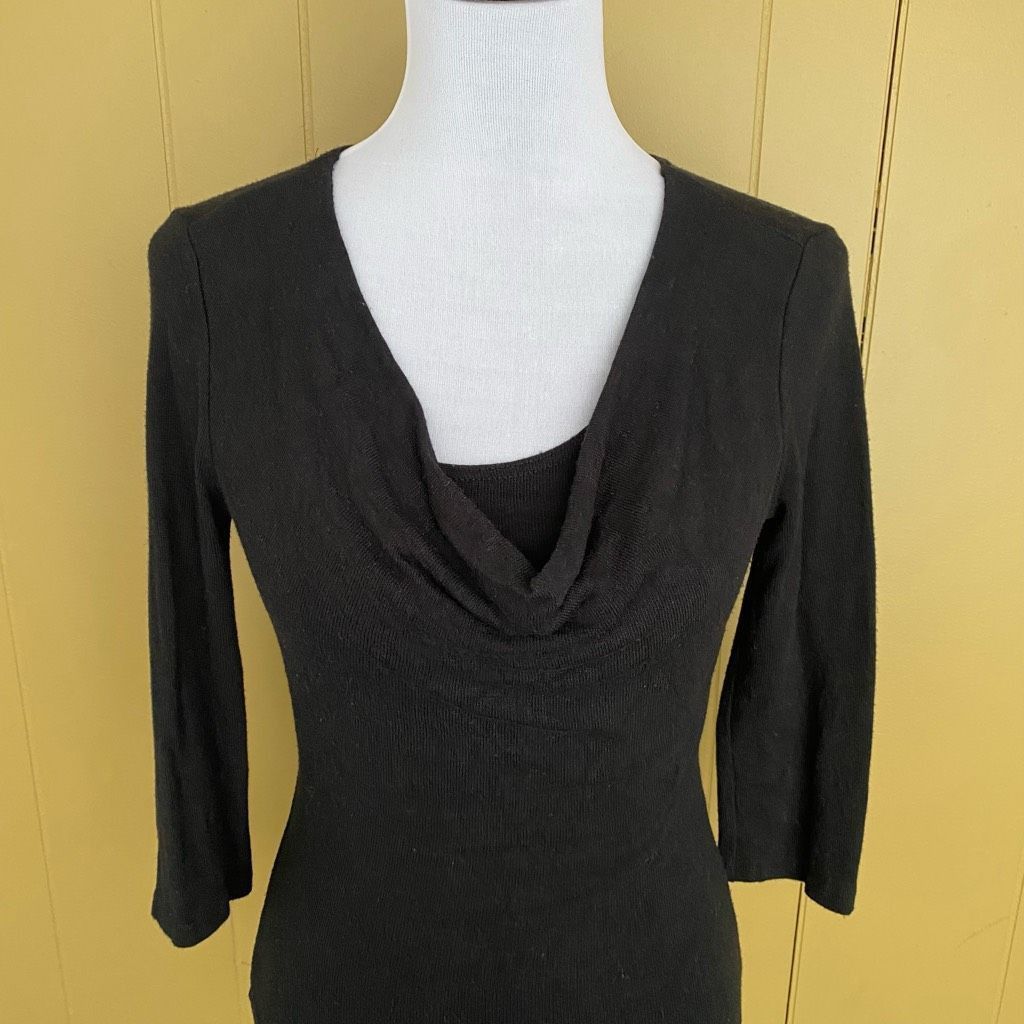 Other A Byer women S drape scoopneck lightweight sweater with 3/4 Size S / US 4 / IT 40 - 2 Thumbnail