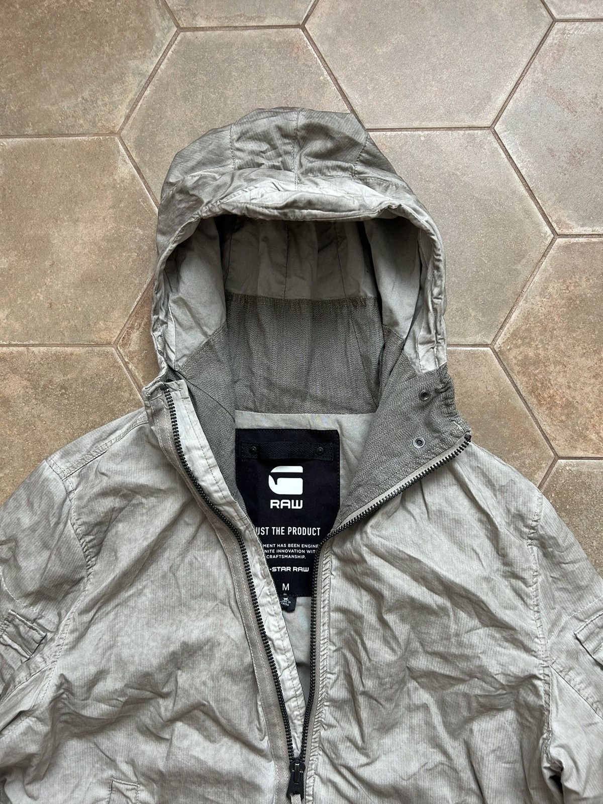 G-Star G STAR RAW JACKET WASHED EFFECT Size US M / EU 48-50 / 2 - 4 Thumbnail