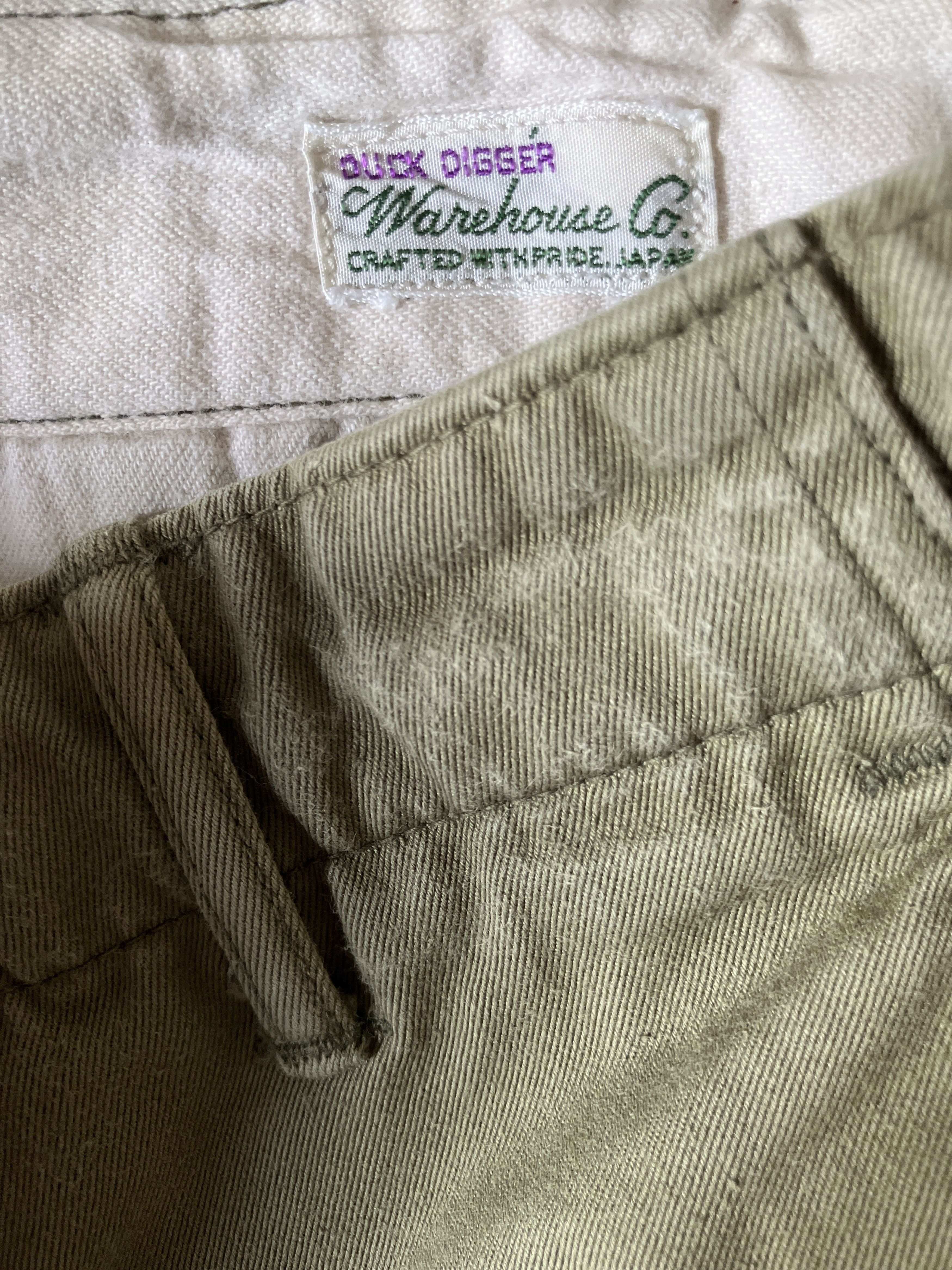 Warehouse & Co. 1204 11oz Weapon Chino Shorts Size US 32 / EU 48 - 3 Thumbnail
