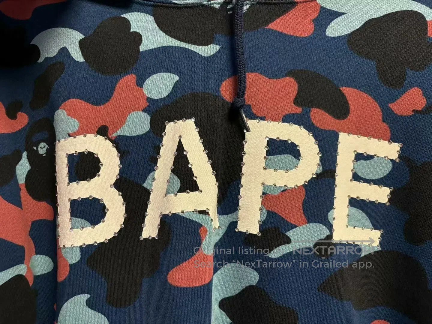 Bape bape camouflage hoodie with tags, new condition. Size US L / EU 52-54 / 3 - 2 Thumbnail