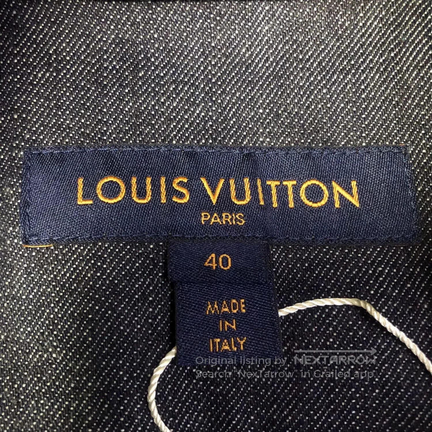 Louis Vuitton louis vuitton denim jacket with detachable fur collar. Size US M / EU 48-50 / 2 - 4 Thumbnail