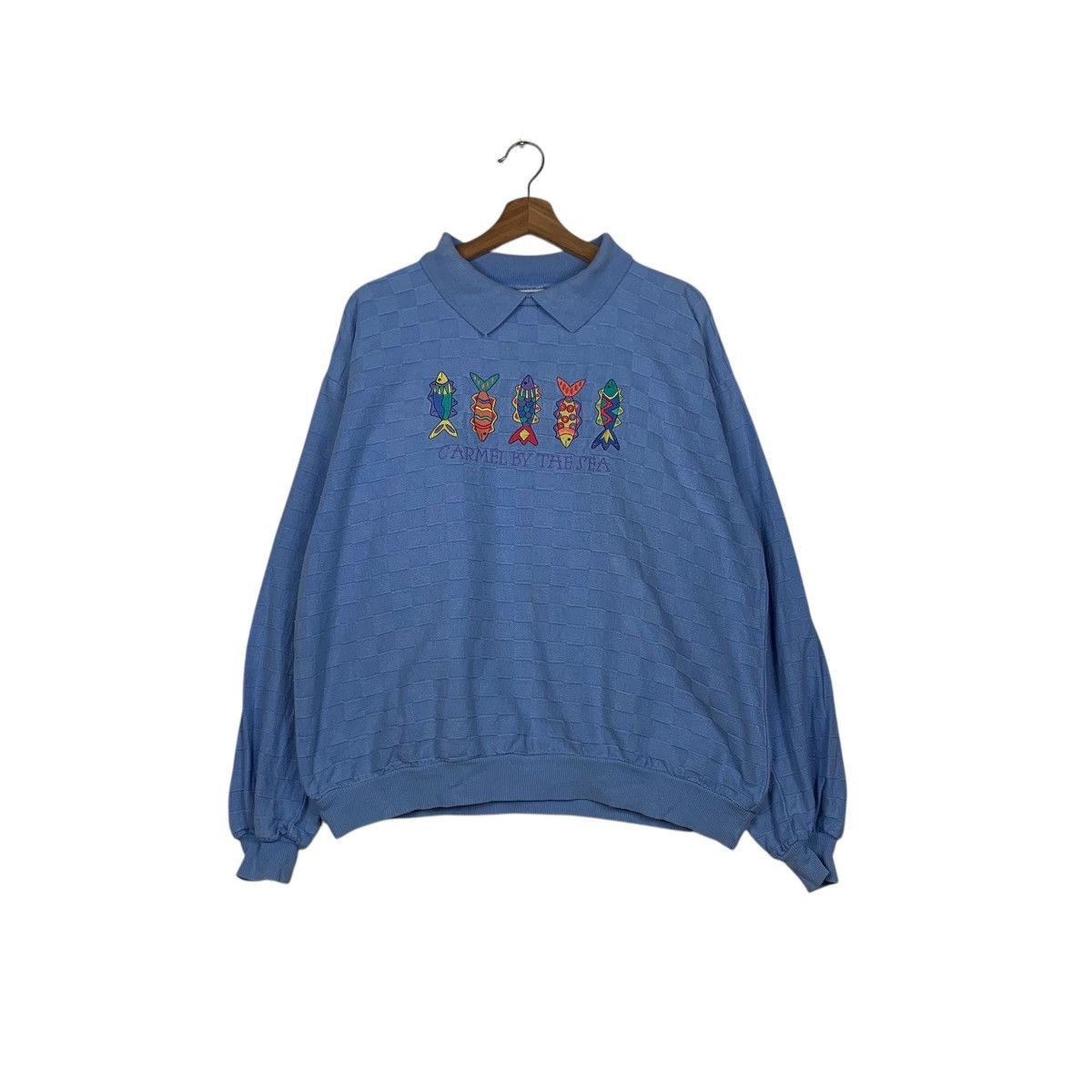 Other Carmel by The Sea Graphics Collared Sweatshirt #2024-C88 Size US S / EU 44-46 / 1 - 1 Thumbnail