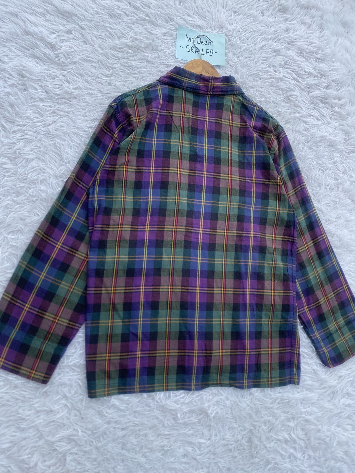 Polo Ralph Lauren Rare Polo Ralph Lauren Checkered Buttons Up Shirt Size US M / EU 48-50 / 2 - 16 Thumbnail