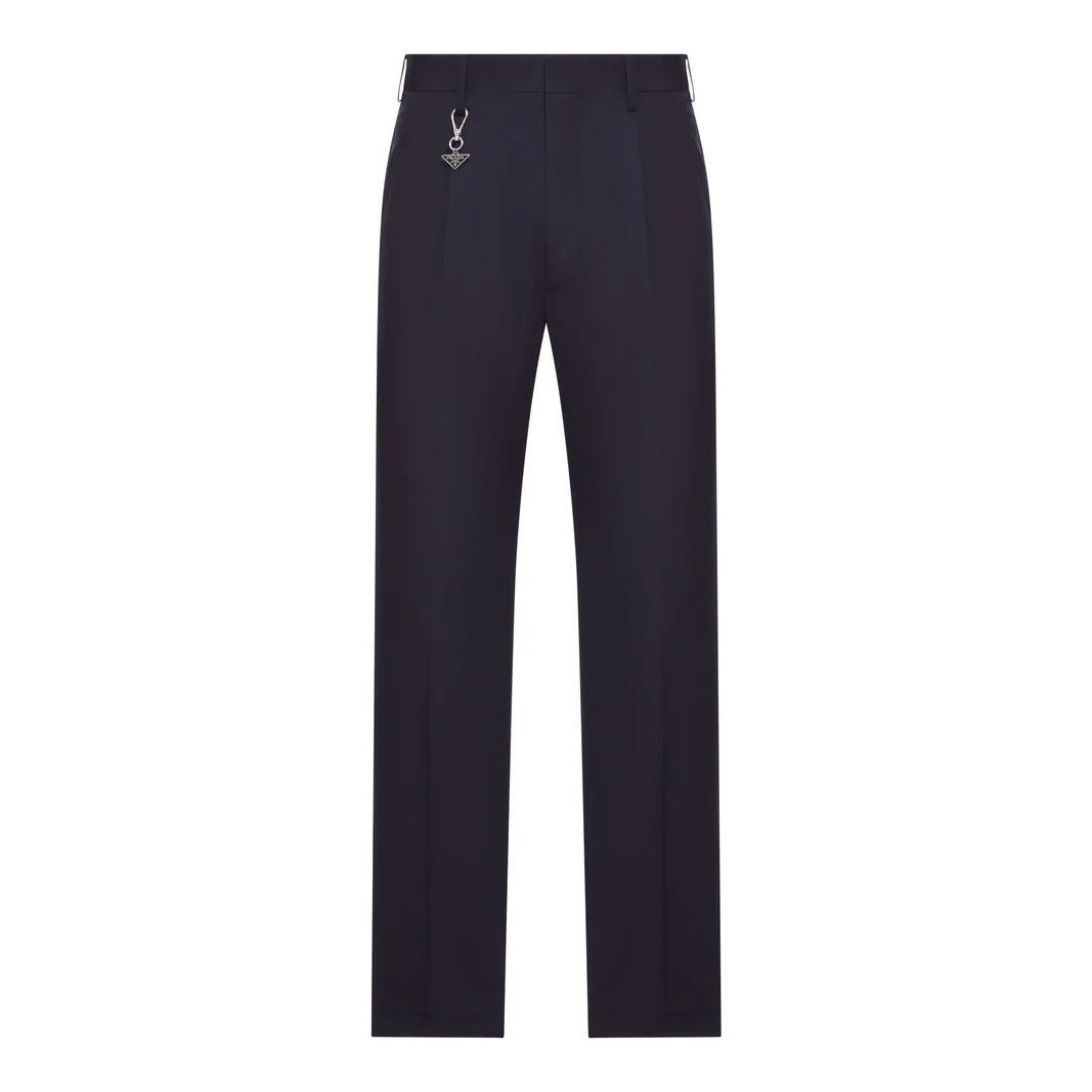 Prada PRADA Blue Cotton Pants New & Authentic (Men's size:US 30 / Size US 30 / EU 46 - 1 Thumbnail