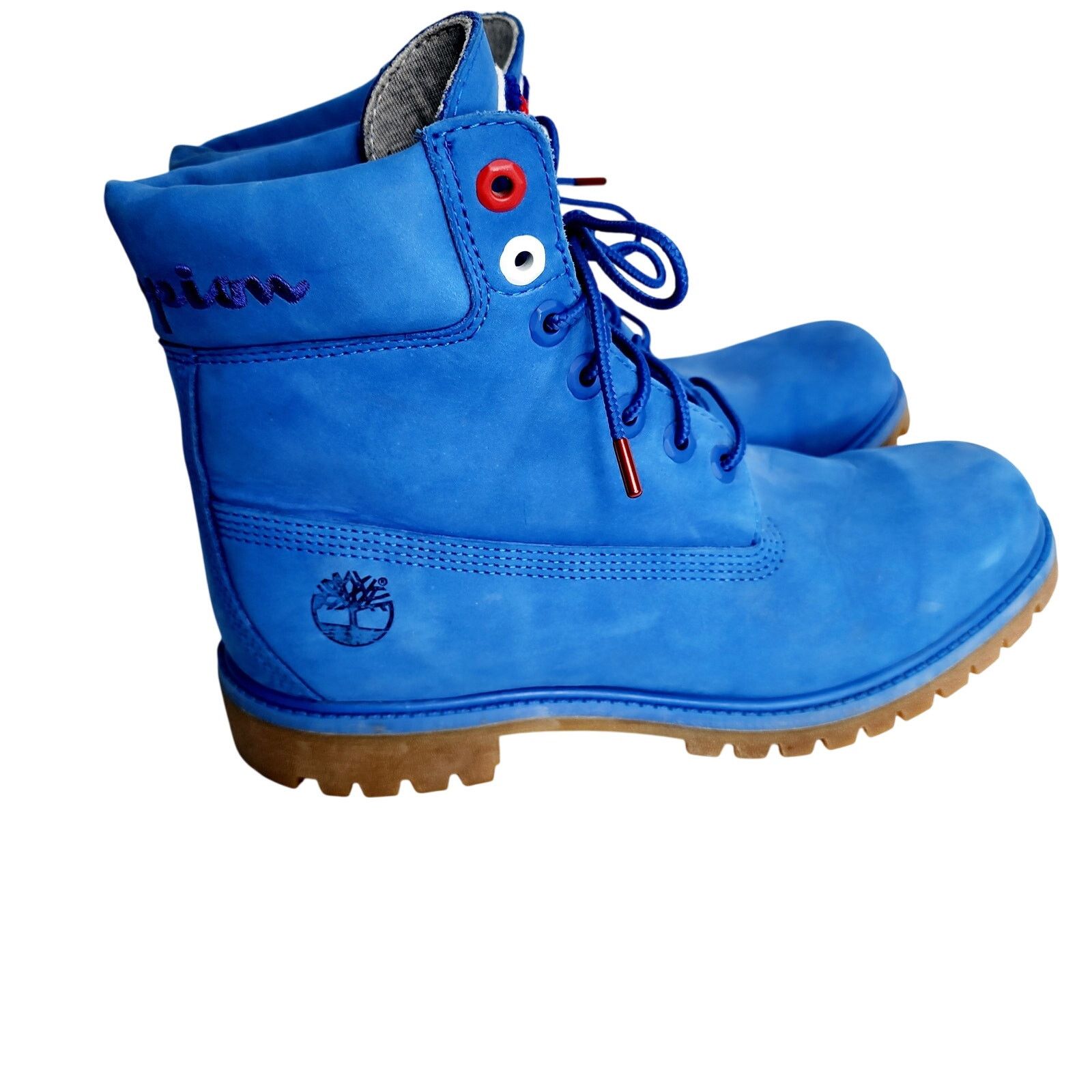 Champion blue timberland boots best sale