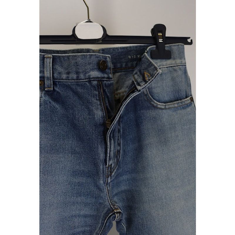 Saint Laurent Paris o1rshd1 Denim Jeans in Blue Size US 27 - 4 Thumbnail