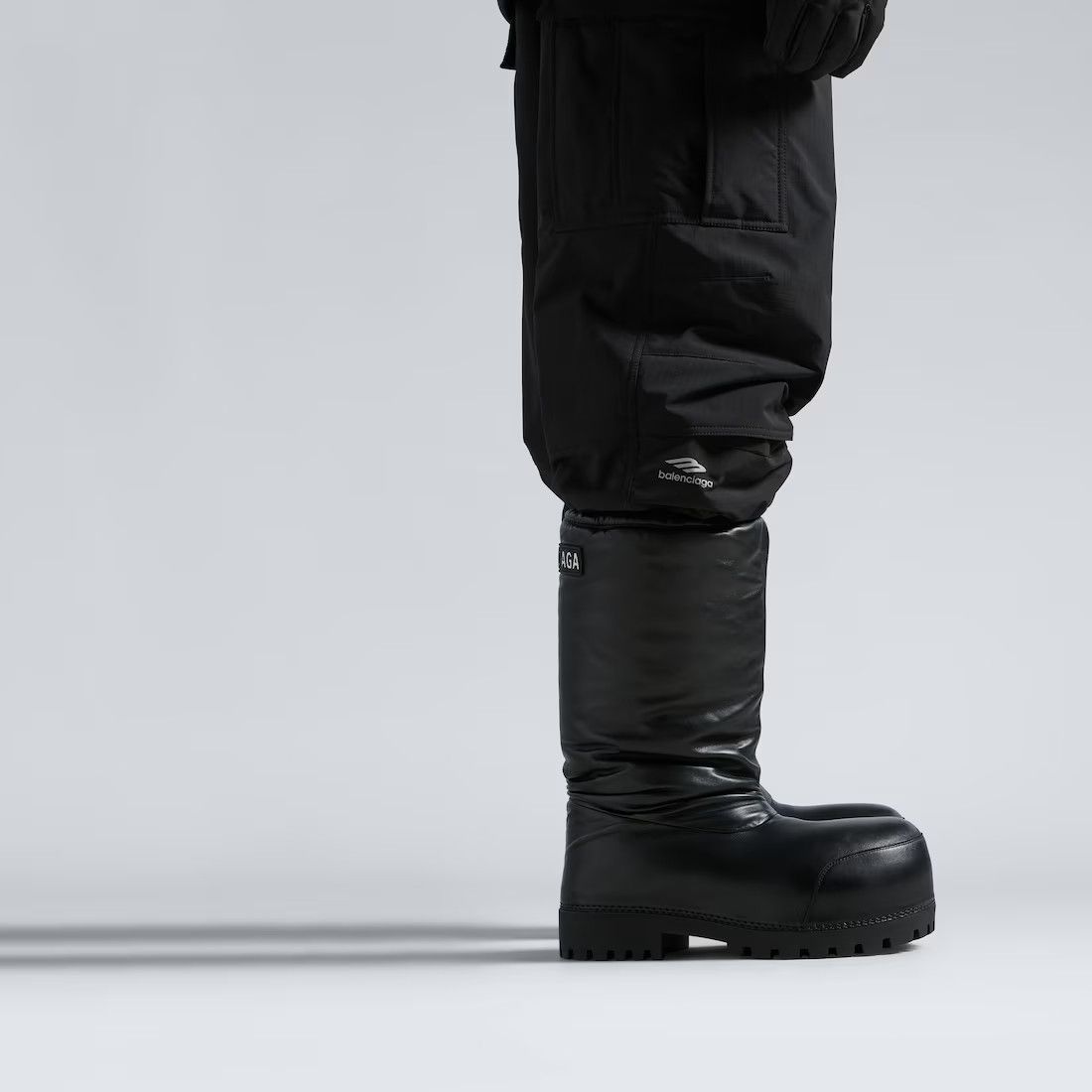 Balenciaga o1tr1nto1025 Alaska High Boots in Black Size US 10.5 / EU 43-44 - 9 Thumbnail