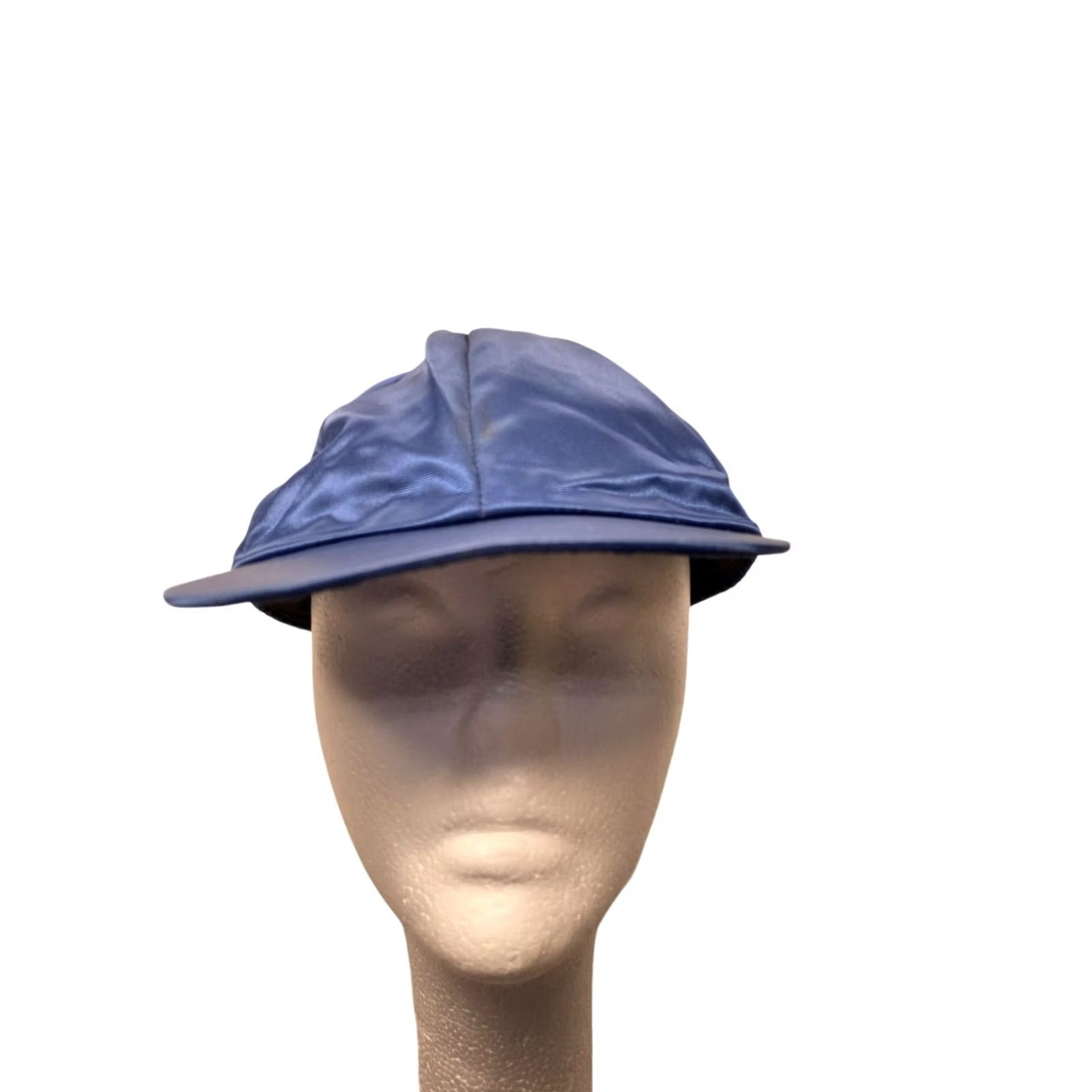 DKNY VINTAGE DKNY Hat Large Mens Blue Silky 1990s Adjustable Some Small Marks Size ONE SIZE - 2 Thumbnail