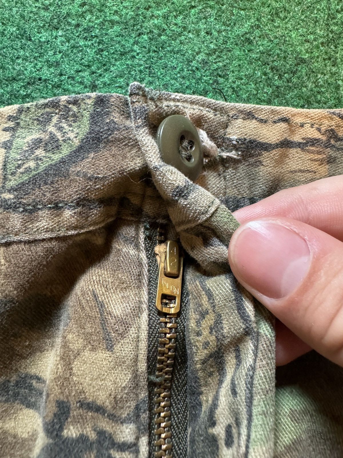 Realtree × Vintage Vintage 70s Realtree Cargo Talon Zipper Spartan Pants Size US 30 / EU 46 - 3 Thumbnail