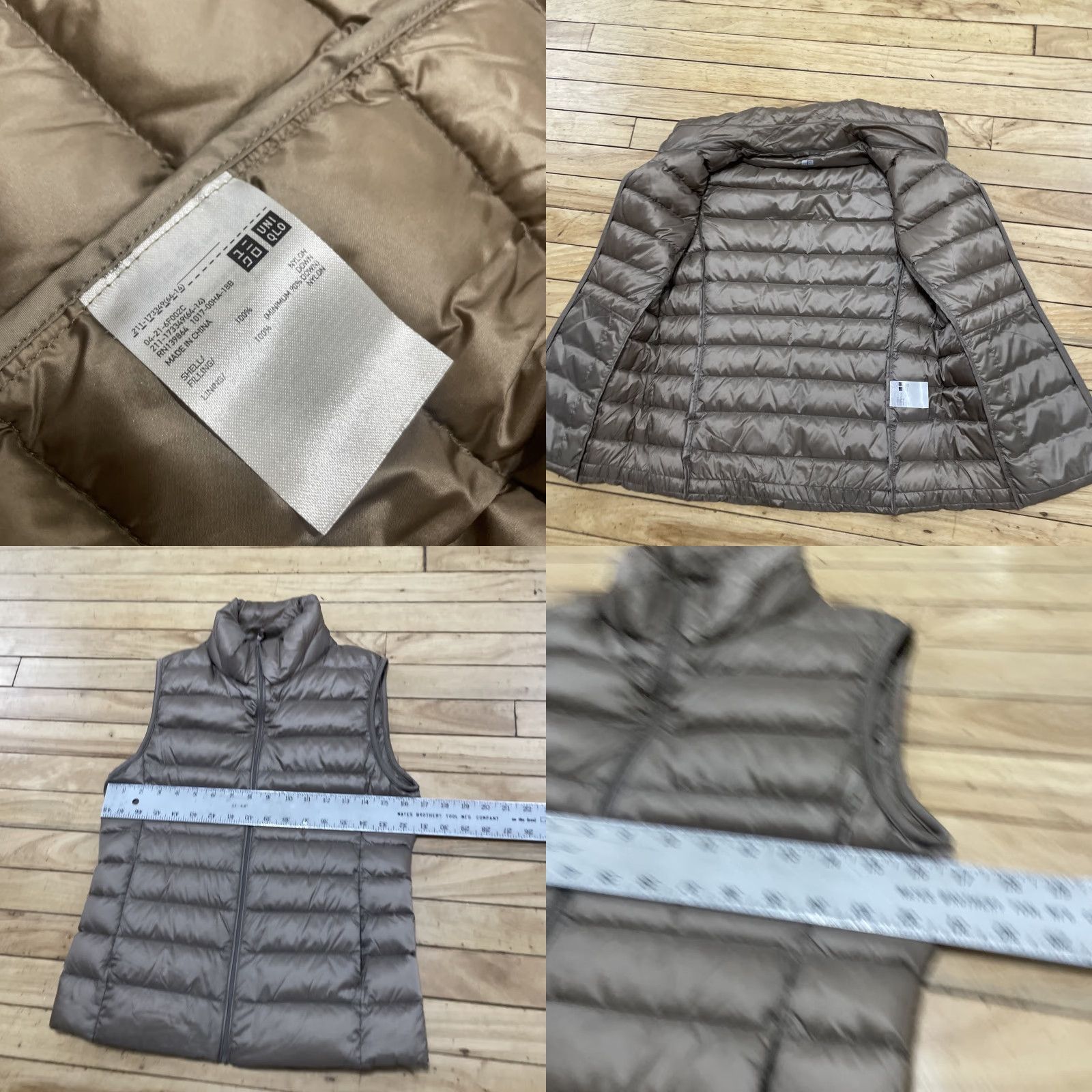 Uniqlo VINTAGE Uniqlo Down Puffer Vest Women S Quilted UL Light Compact Packable Money Size S / US 4 / IT 40 - 8 Thumbnail