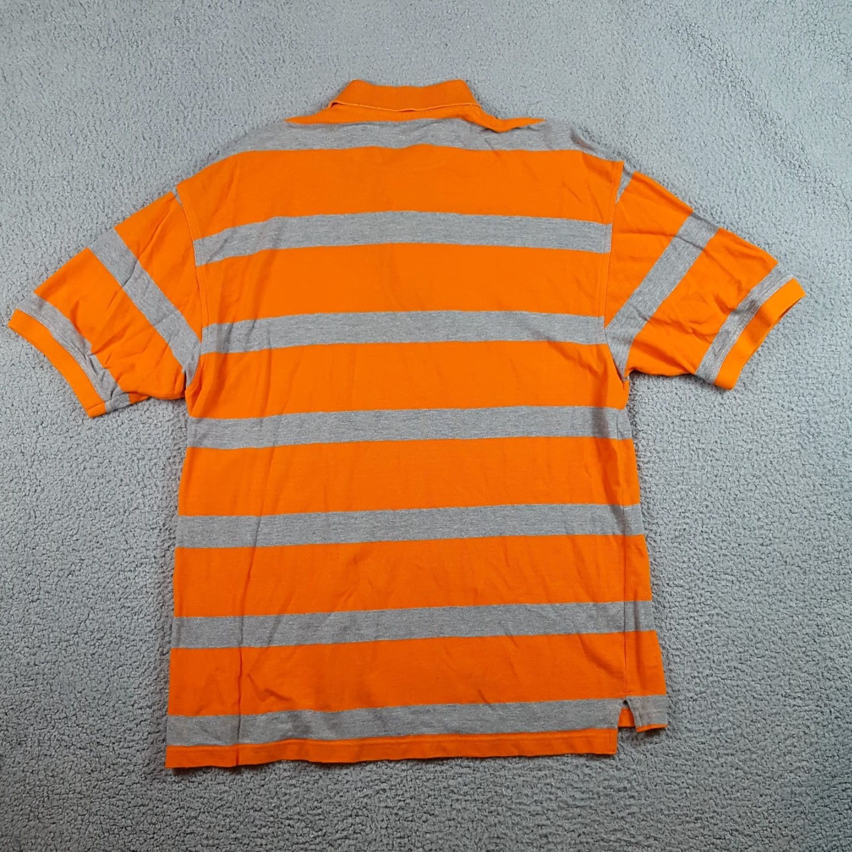 Vintage VINTAGE Crable Sportswear Tennessee Vols Collared Polo Shirt Adult Large Orange Striped Football 90s Mens Size US L / EU 52-54 / 3 - 5 Thumbnail