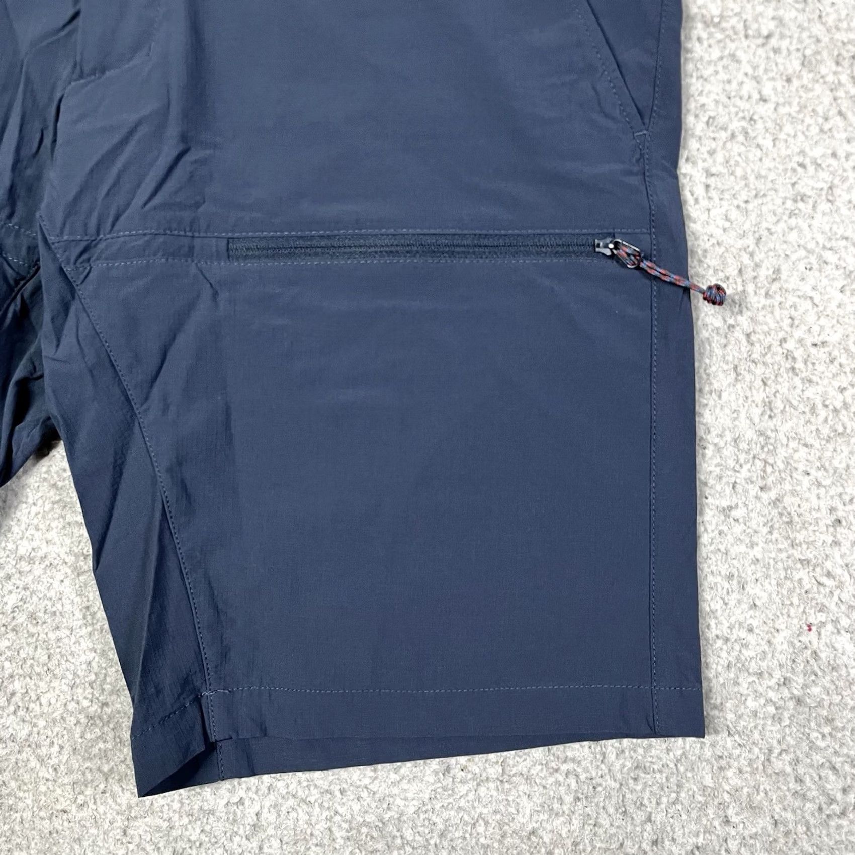 Vintage Fjällräven Shorts Mens 30 Blue Belted Adjustable Waist Hiking High Coast Pockets Cargo Pocket Size US 30 / EU 46 - 6 Thumbnail