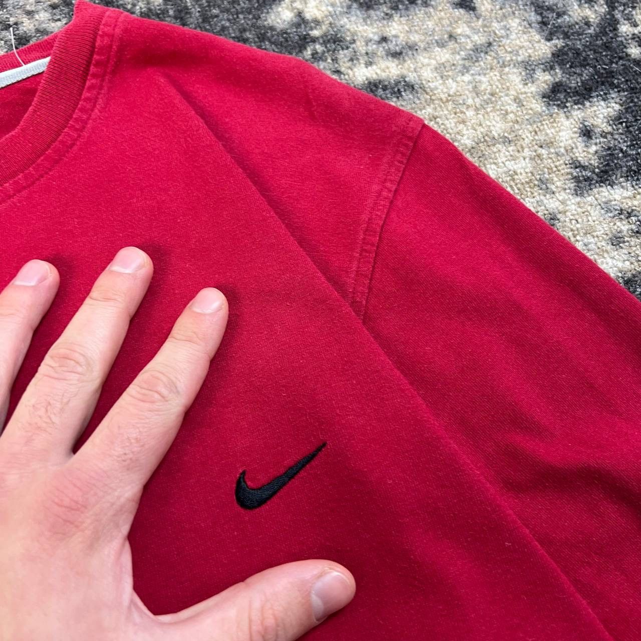 Nike Nike Swoosh Vintage Y2K Long Sleeve Streetwear Style Size US L / EU 52-54 / 3 - 4 Thumbnail