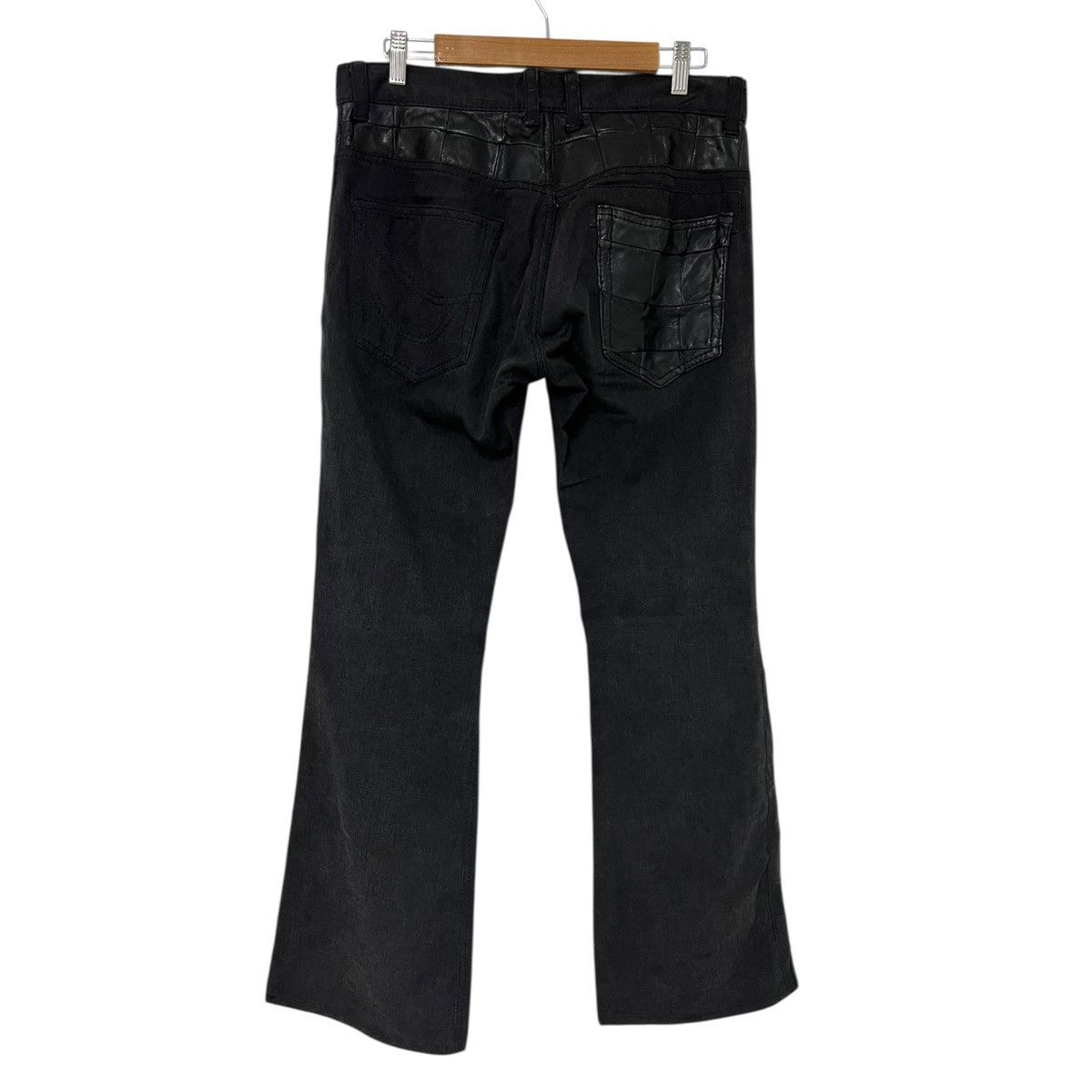 Yasuyuki Ishii Yasuyuki ishii leather panel denim Size US 32 / EU 48 - 3 Thumbnail