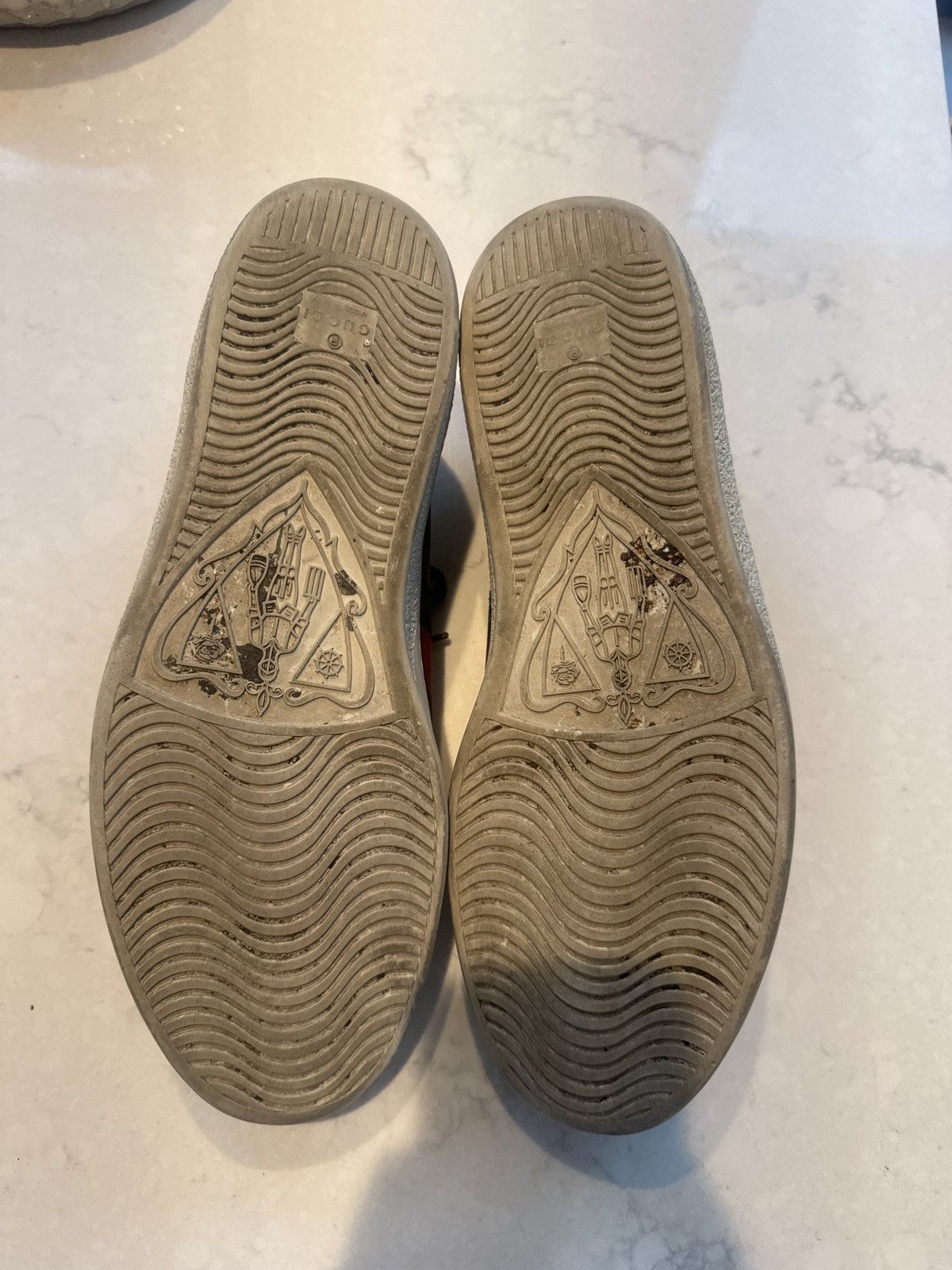 Gucci Men's Ace GG Supreme Sneakers Size US 11 / EU 44 - 5 Thumbnail