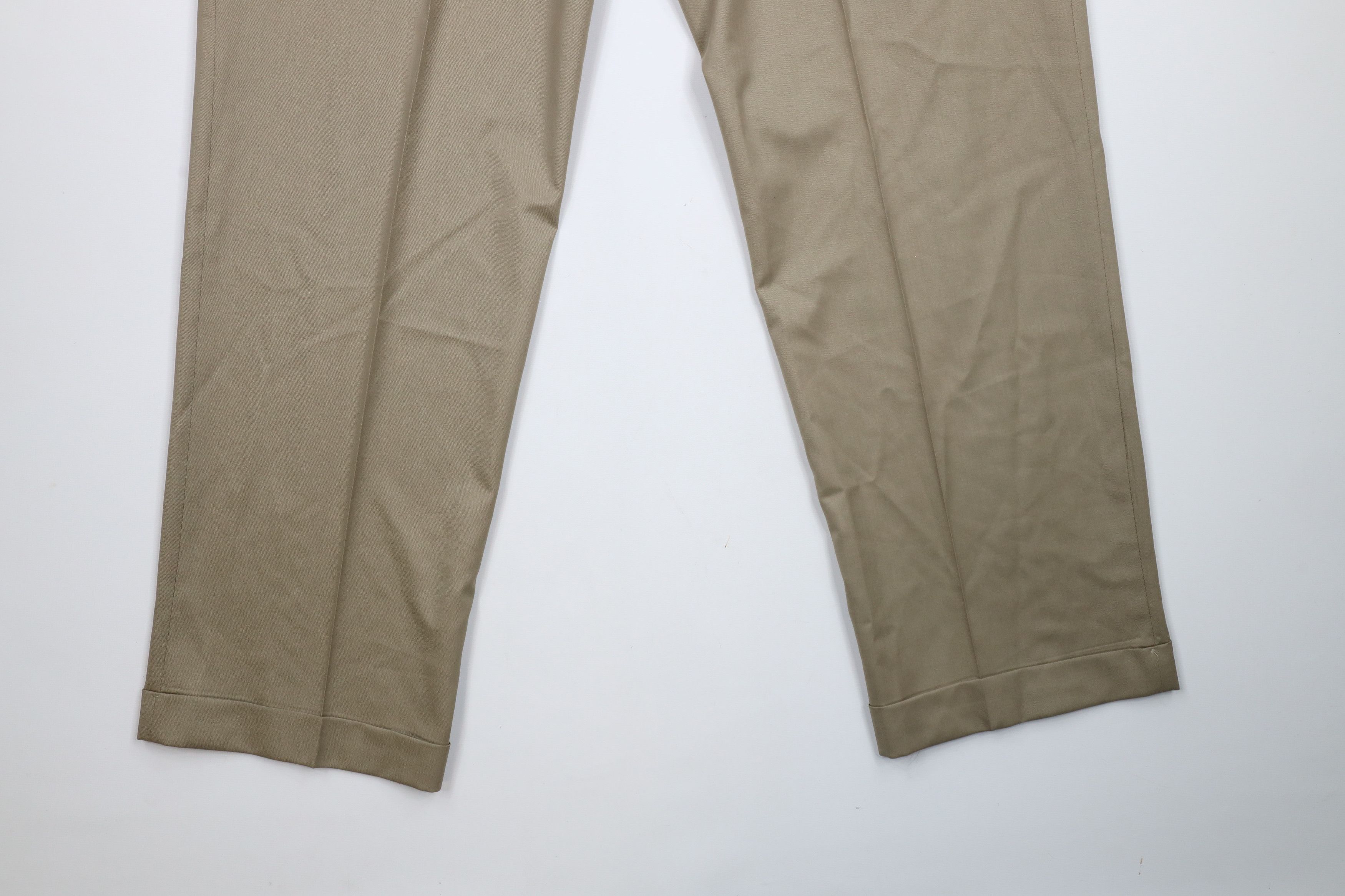 Ralph Lauren × Vintage Deadstock Vintage 90s Ralph Lauren Cashmere Wide Leg Pants Size US 38 / EU 54 - 13 Thumbnail