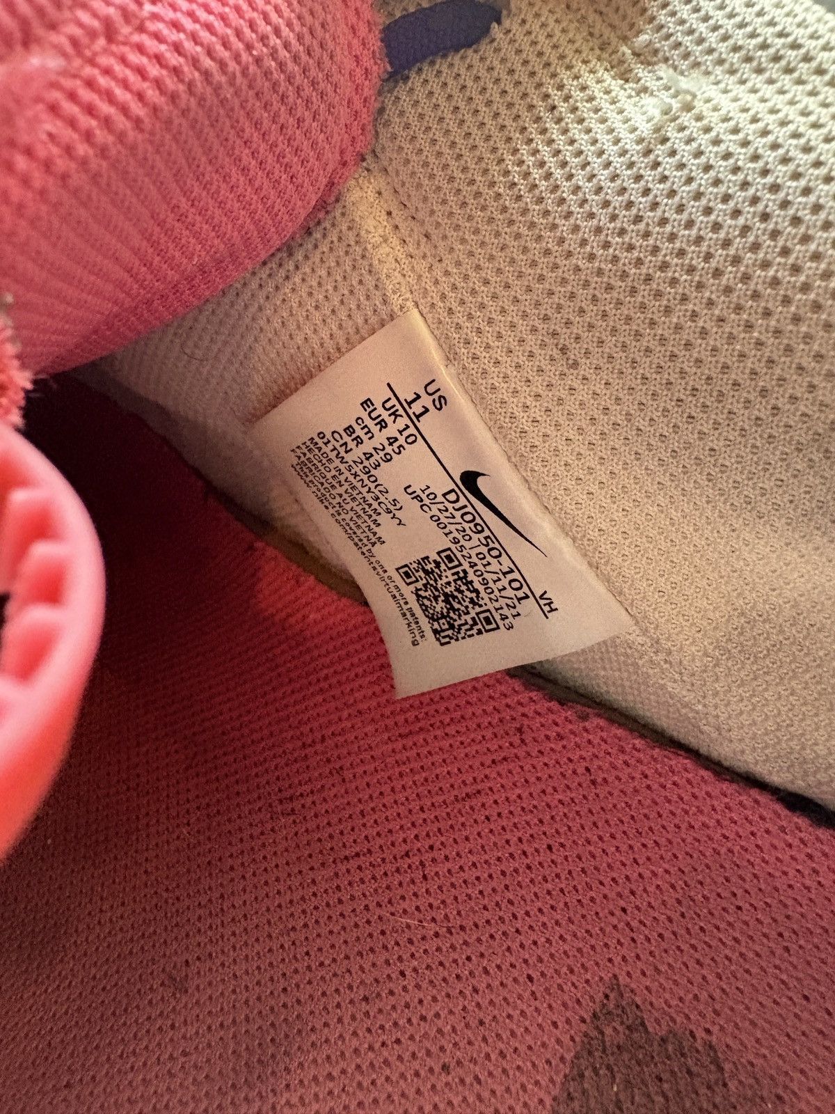 Nike × Off-White Off-White x Nike Dunk Low Lot 15 of 50 – Size EU 45 / US 11 Size US 11 / EU 44 - 7 Thumbnail