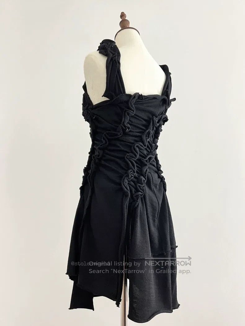 Comme des Garcons Comme Des Garcons Irregular pleated wool dress Size XS / US 0-2 / IT 36-38 - 7 Thumbnail