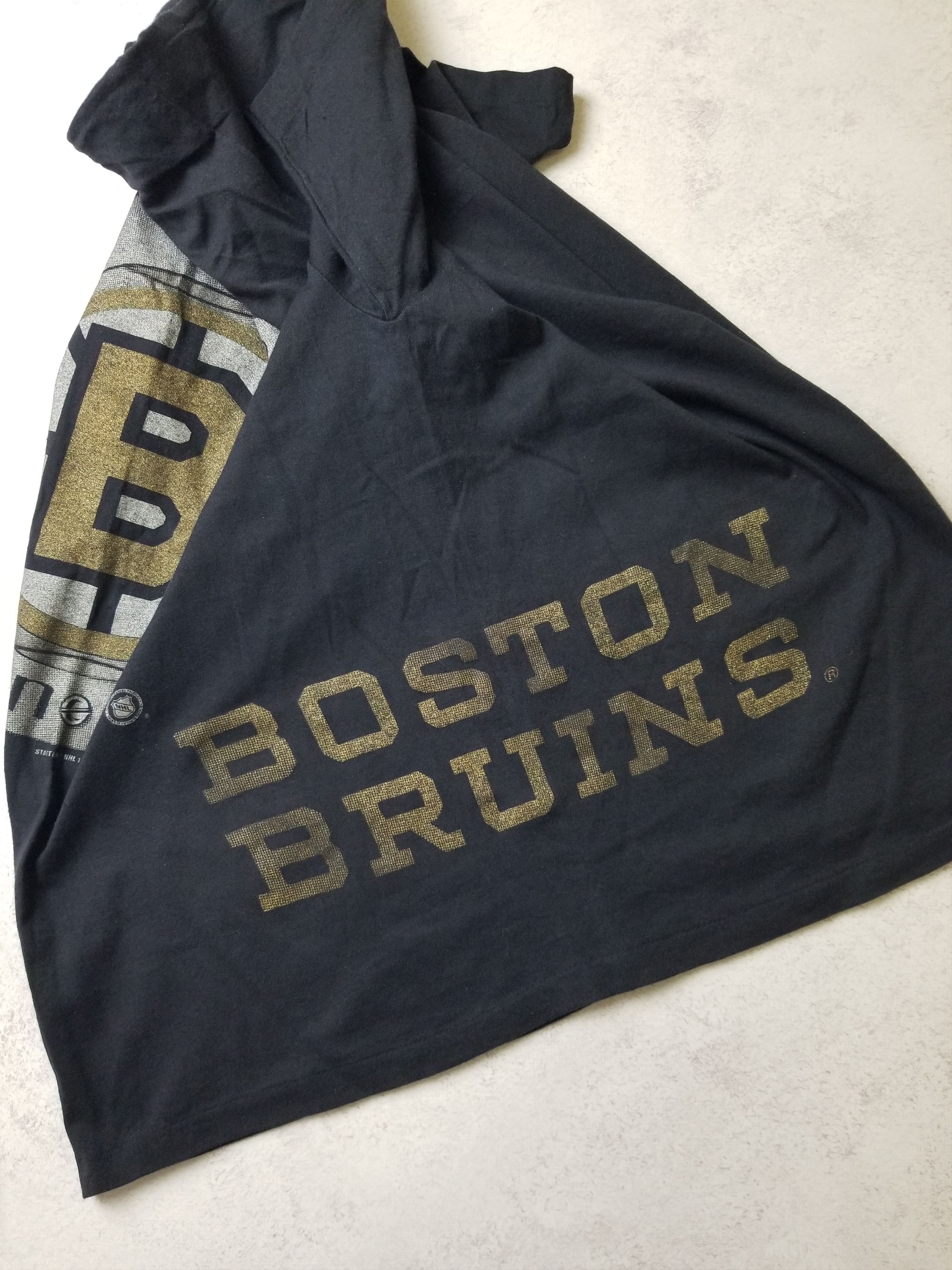 Starter Vintage Starter Boston Bruins 1992 Logo Retro NHL T-Shirt Size US L / EU 52-54 / 3 - 3 Thumbnail