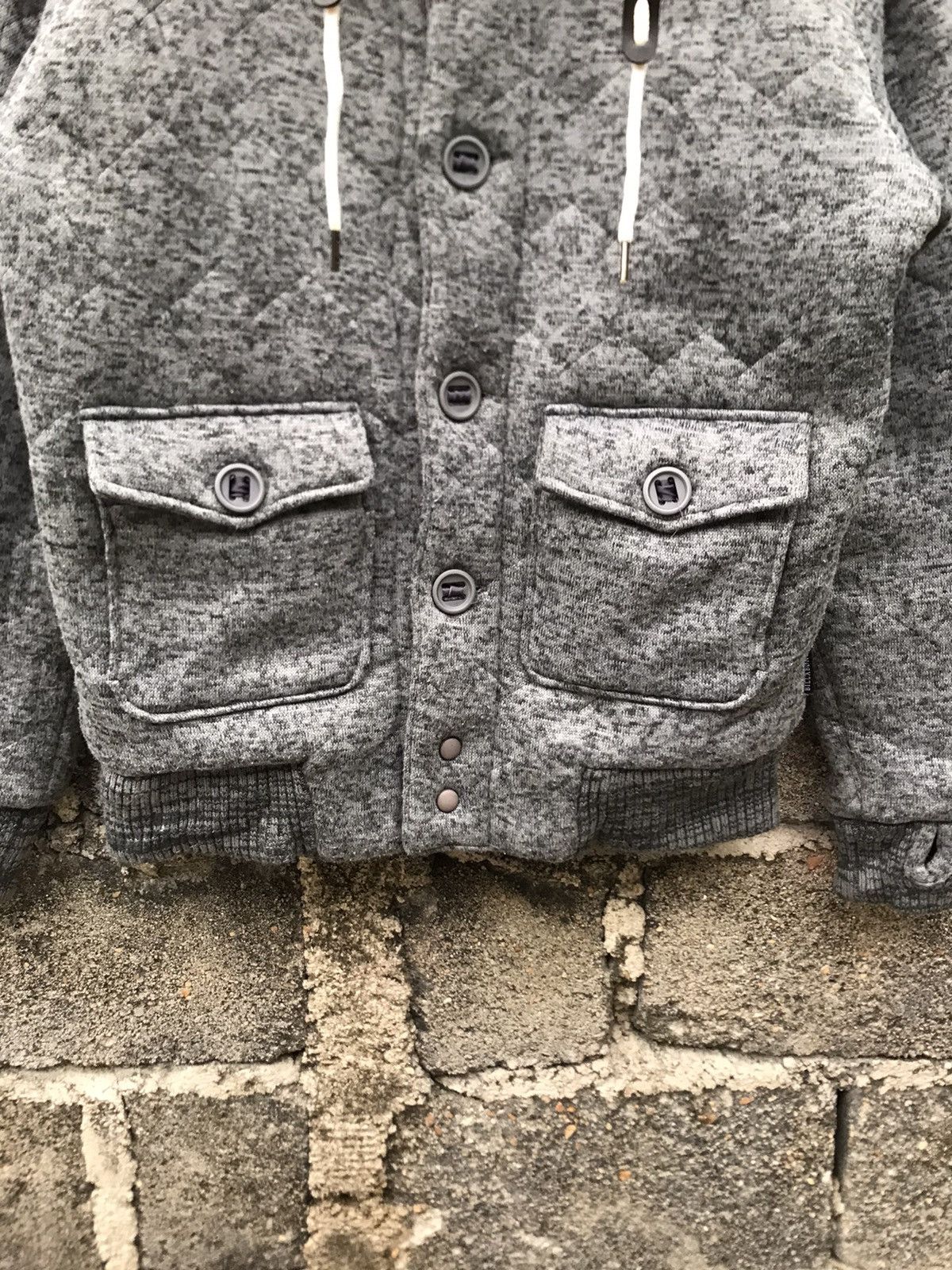 Billabong 🔥Vintage Y2K Billabong Button Fur Hoodie Jacket Size US M / EU 48-50 / 2 - 4 Thumbnail