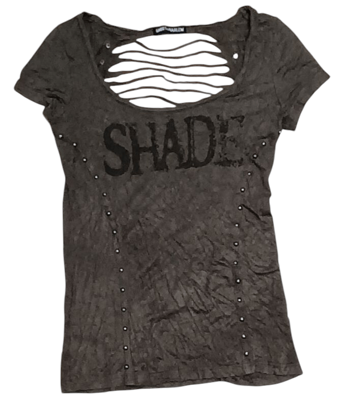 Japanese Brand GHOST OF HARLEM STUDDED RIPPED DESIGN PUNK SHIRT Size ONE SIZE - 1 Thumbnail