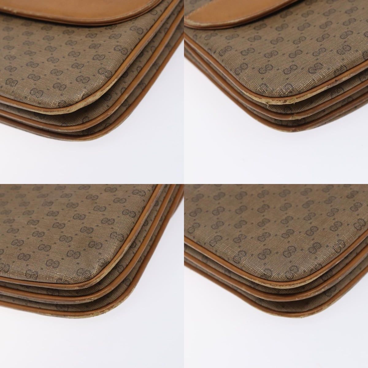 Gucci GUCCI Micro GG Supreme Shoulder Bag Pvc Beige Gold 004 106 Size ONE SIZE - 10 Thumbnail
