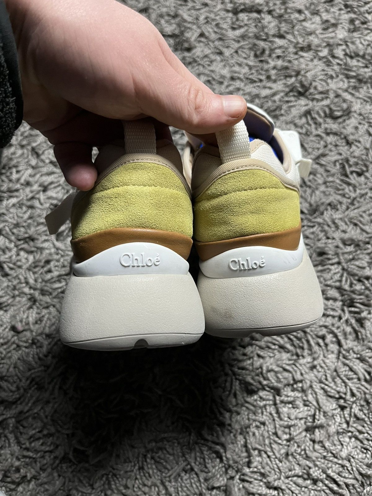 Chloe Chloe Sonnie Trainers Color-block Strap Sneakers Size US 5 / IT 35 - 9 Thumbnail