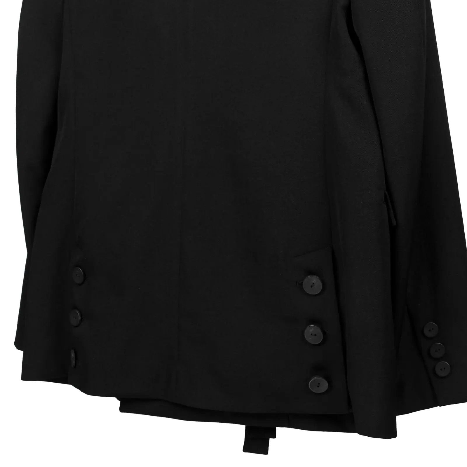 Yohji Yamamoto Yohji Yamamoto Pour Homme - 5 BELTS DOUBLE BREASTED JACKET Size US M / EU 48-50 / 2 - 11 Thumbnail