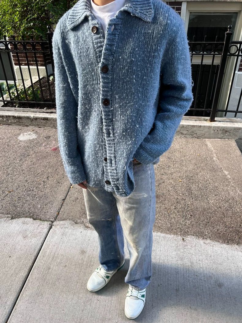 Our Legacy Our Legacy22fw Big Cardigan Wool Cardigan Size US M / EU 48-50 / 2 - 7 Thumbnail