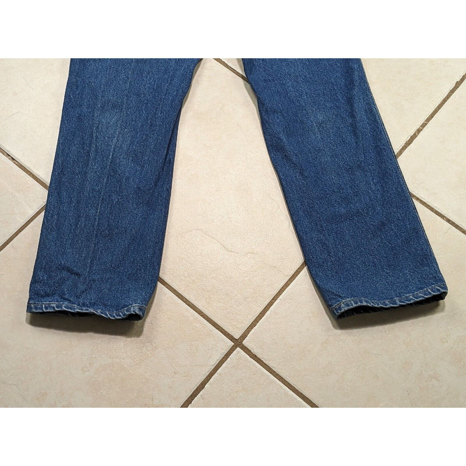 Lee Vtg Lee Riders Jeans Made in USA Blue Straight Leg Size 36 Size US 36 / EU 52 - 13 Thumbnail