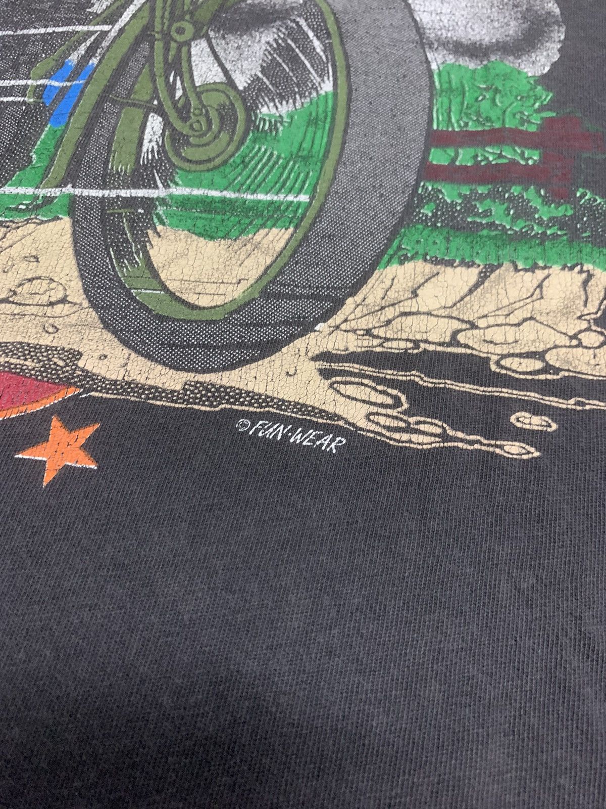 Harley Davidson × Vintage VINTAGE 80-90s HARLEY DAVIDSON FUN WEAR Tshirt Size US M / EU 48-50 / 2 - 14 Thumbnail